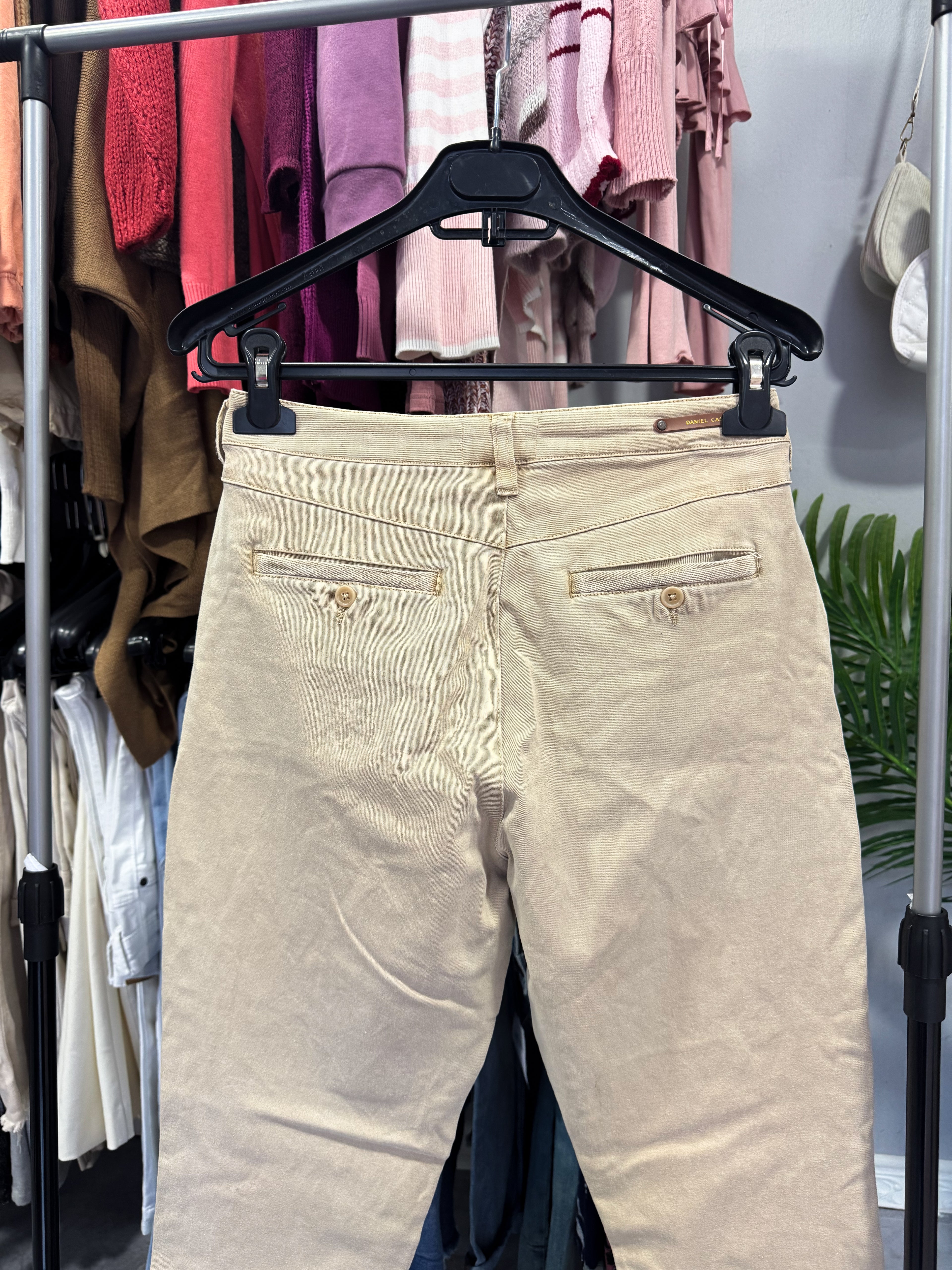 Pantalon beige de oficina