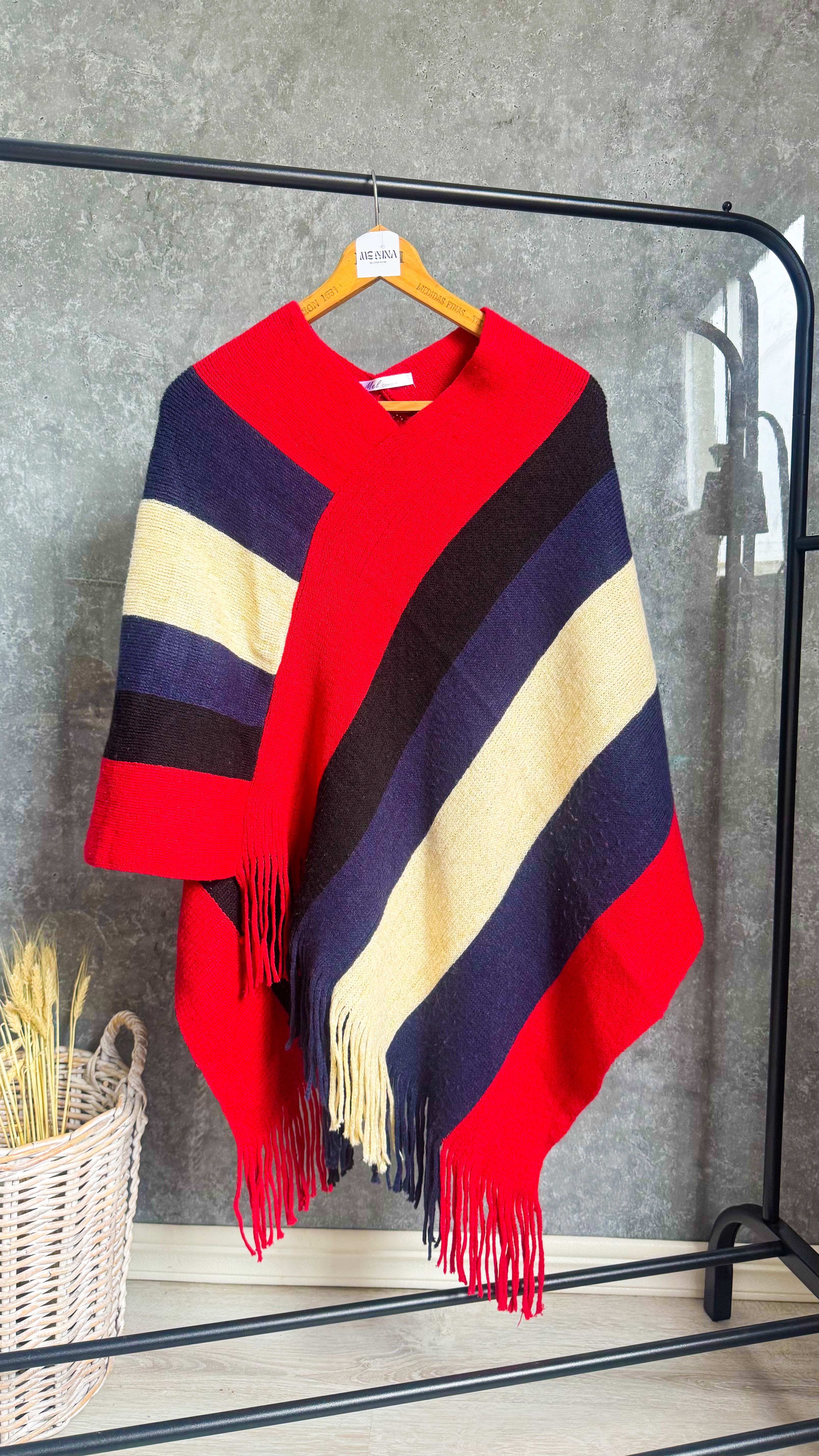 Poncho de colores