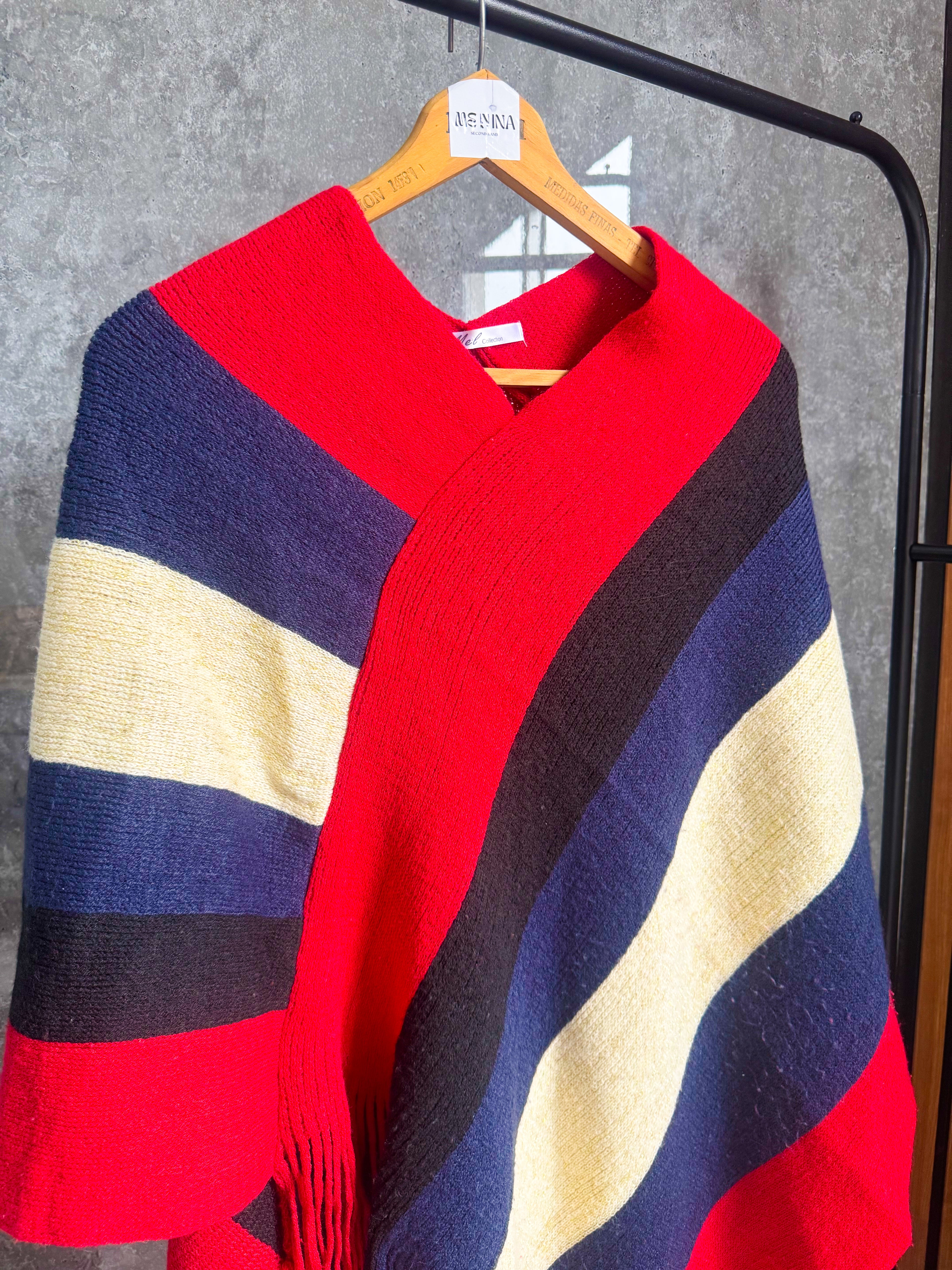 Poncho de colores