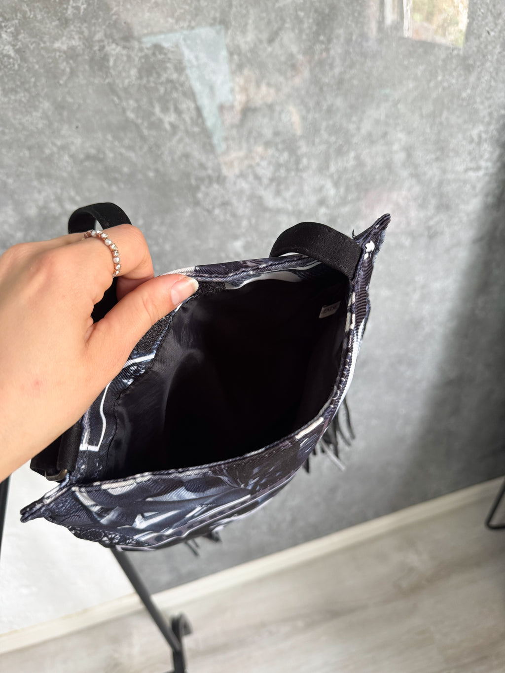 Bolso con diseño de mujer