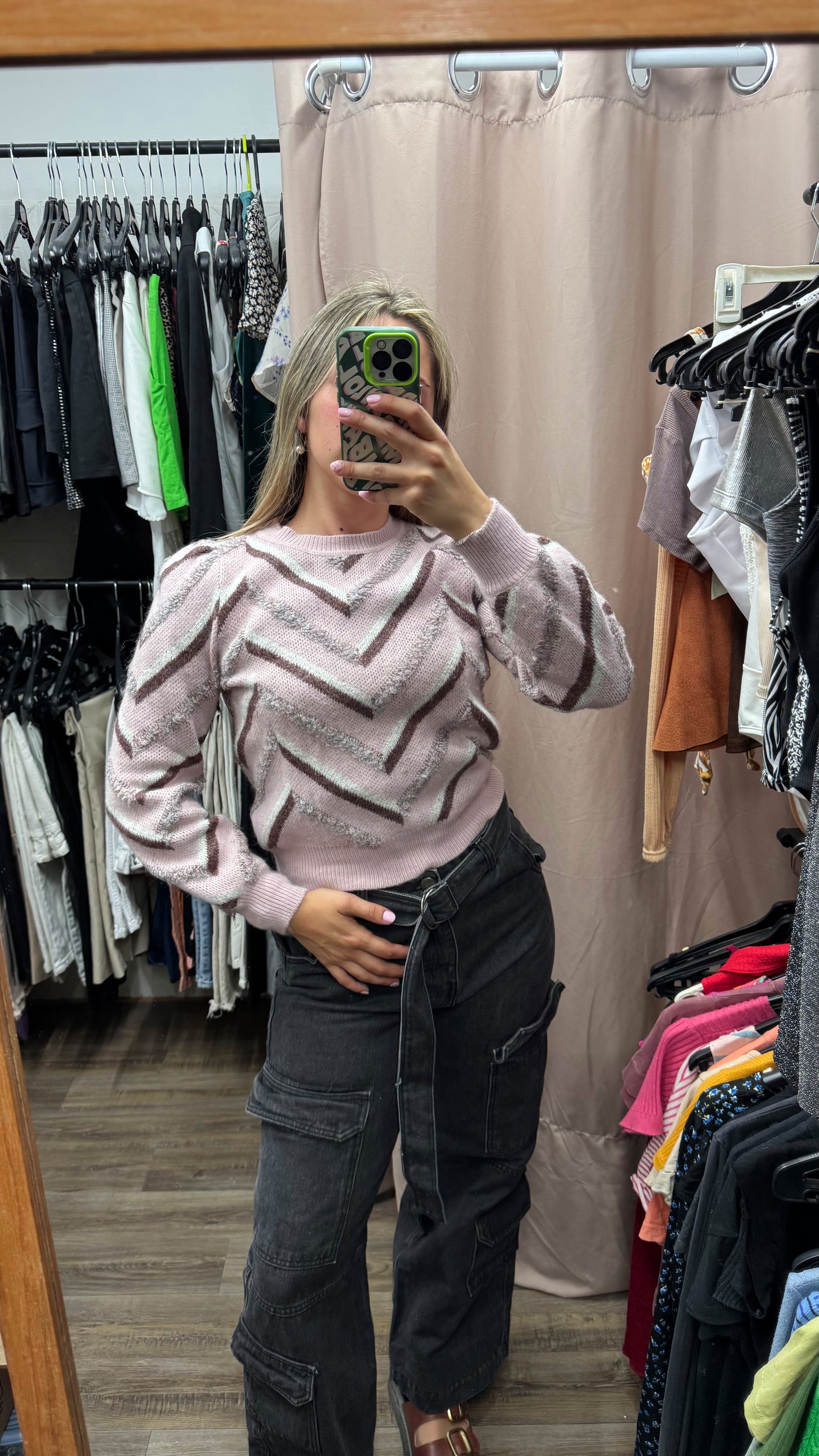 Buzo rosado Only