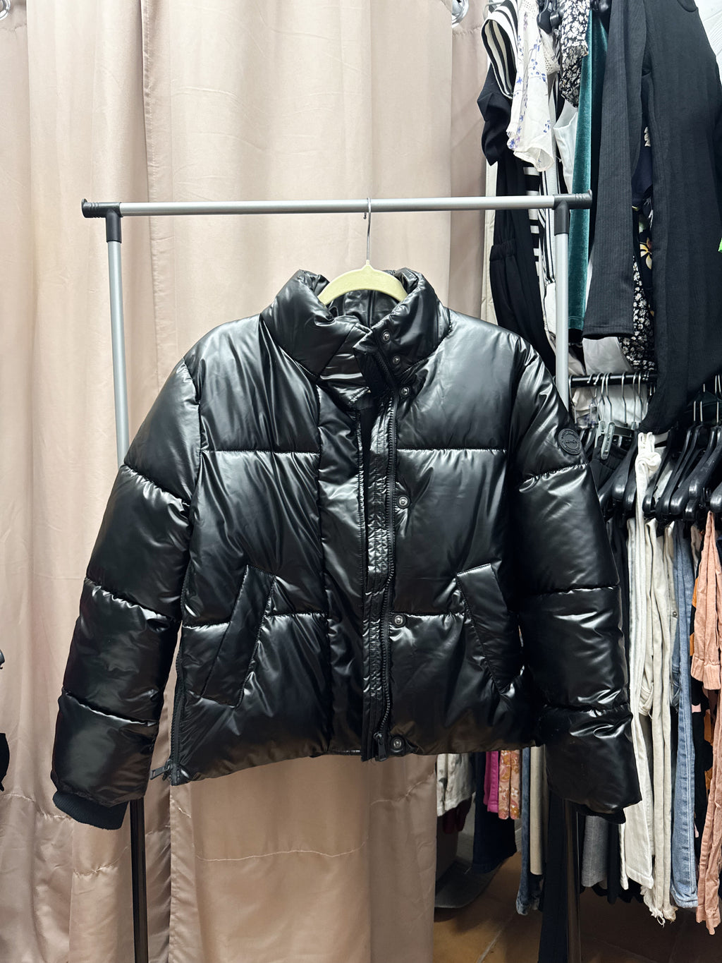 Campera LEMON de abrigo negra