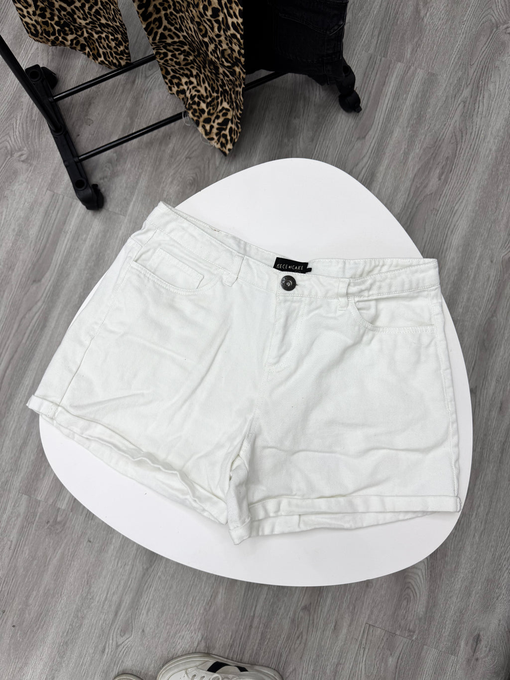 Short blanco Piece of Cake