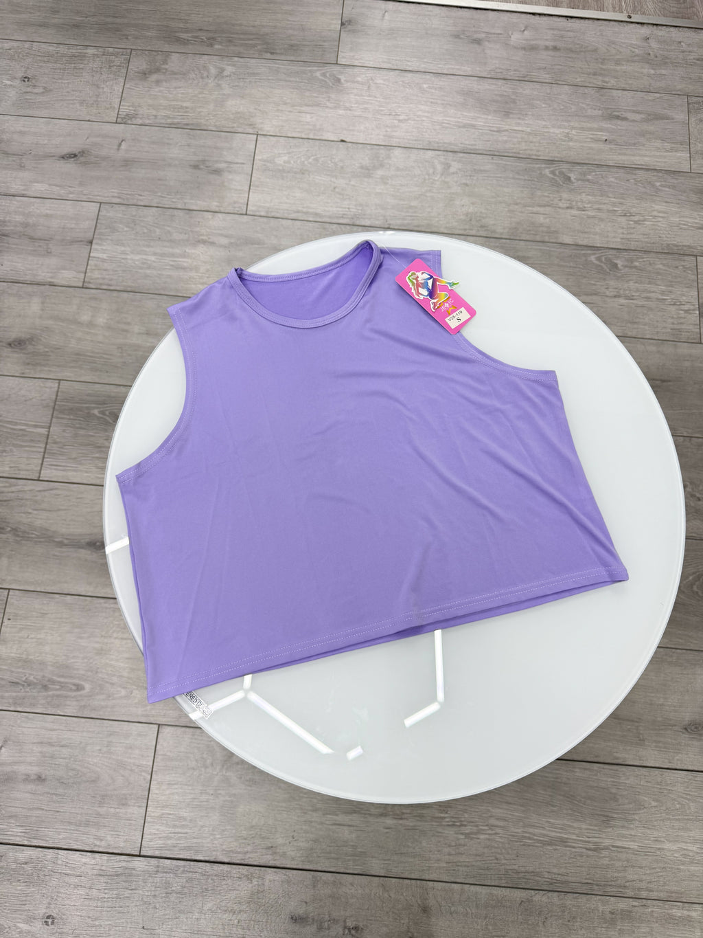 NUEVA musculosa lila deportiva