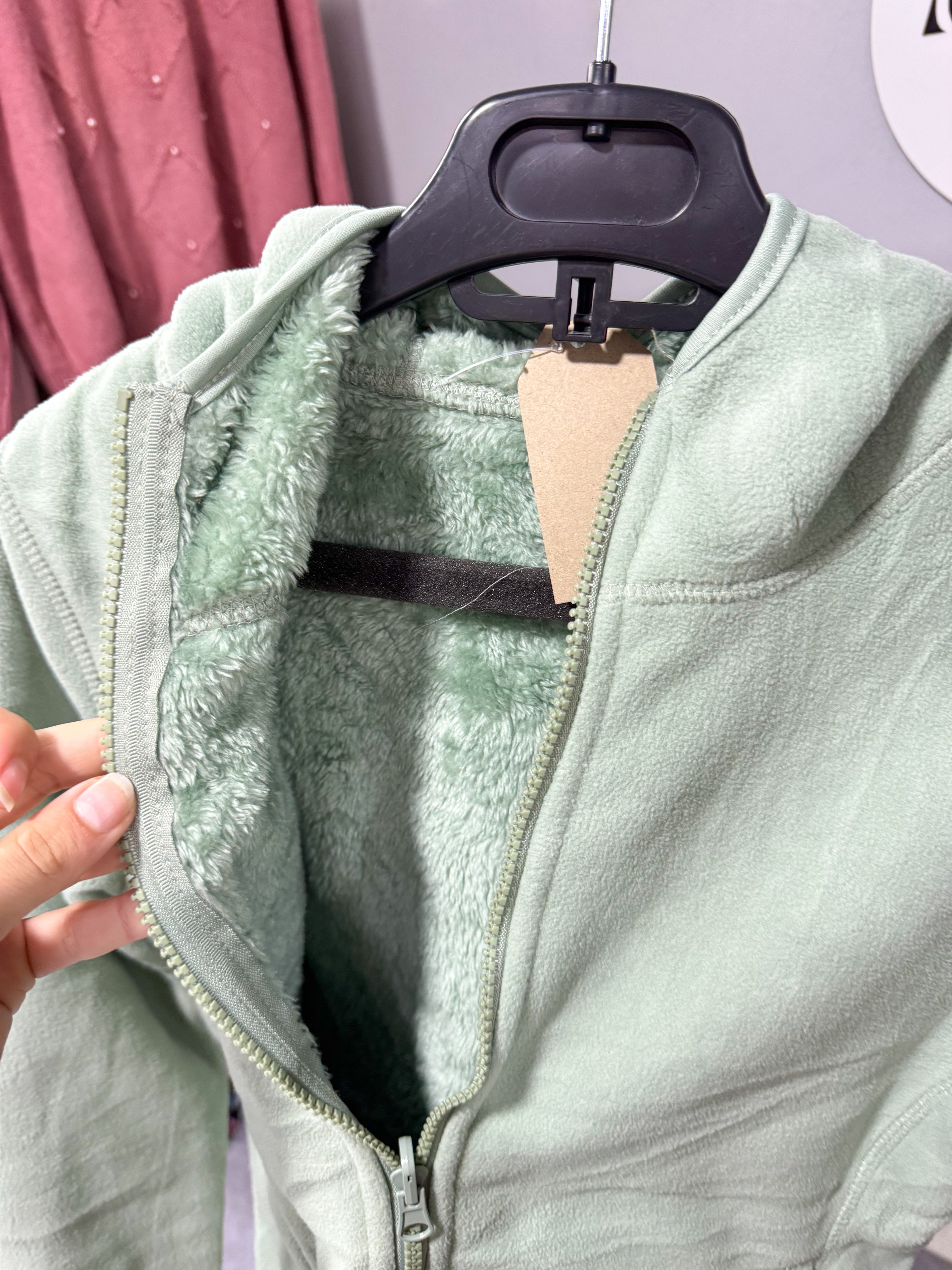 Campera polar con corderito