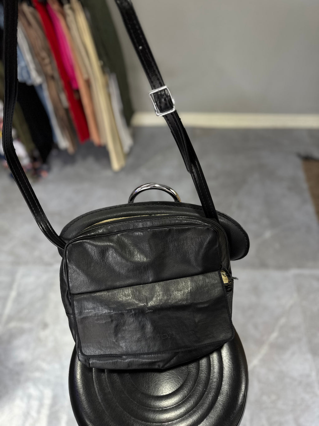 Cartera bandolera negra