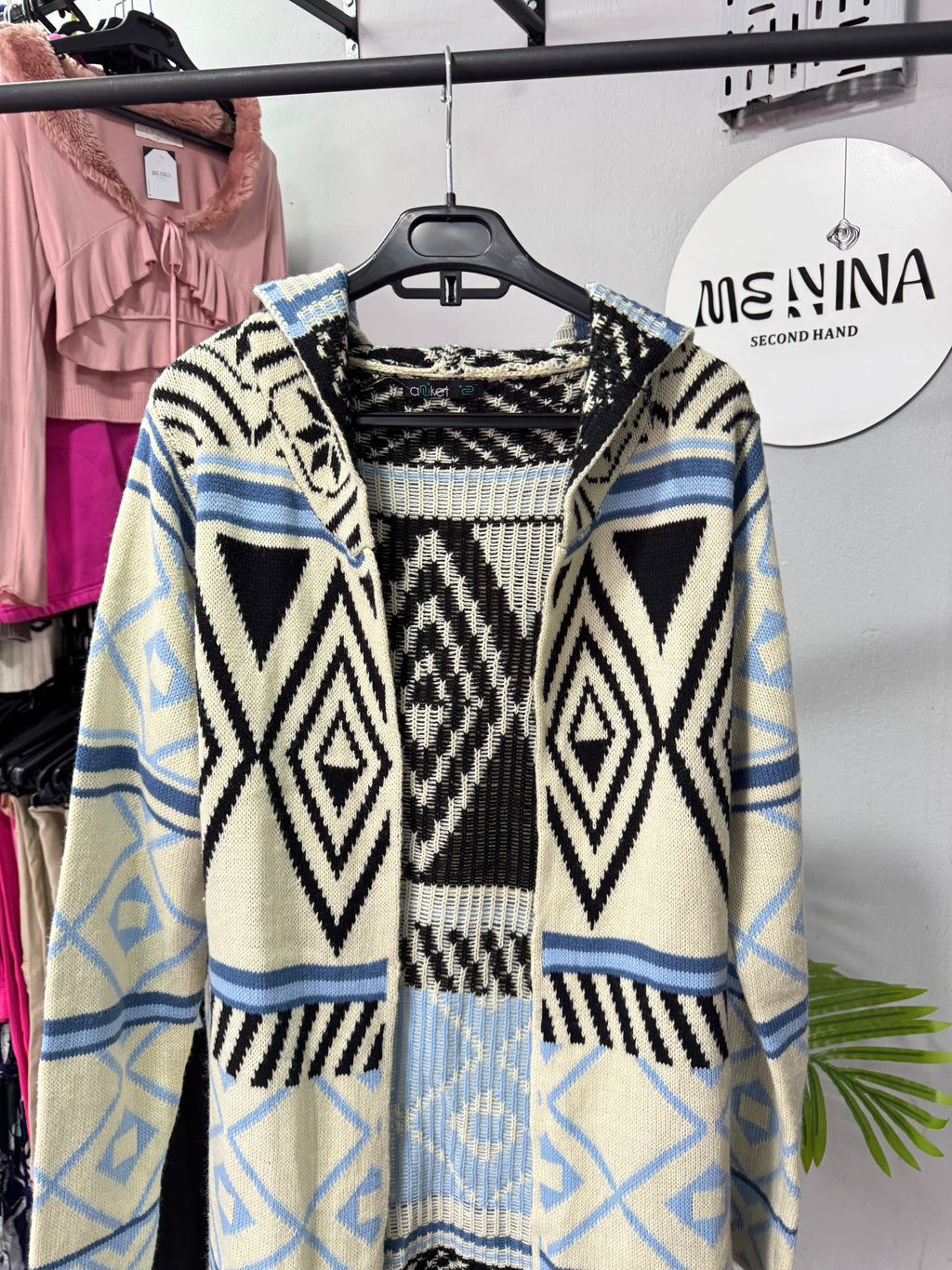 Saco talle único con capucha