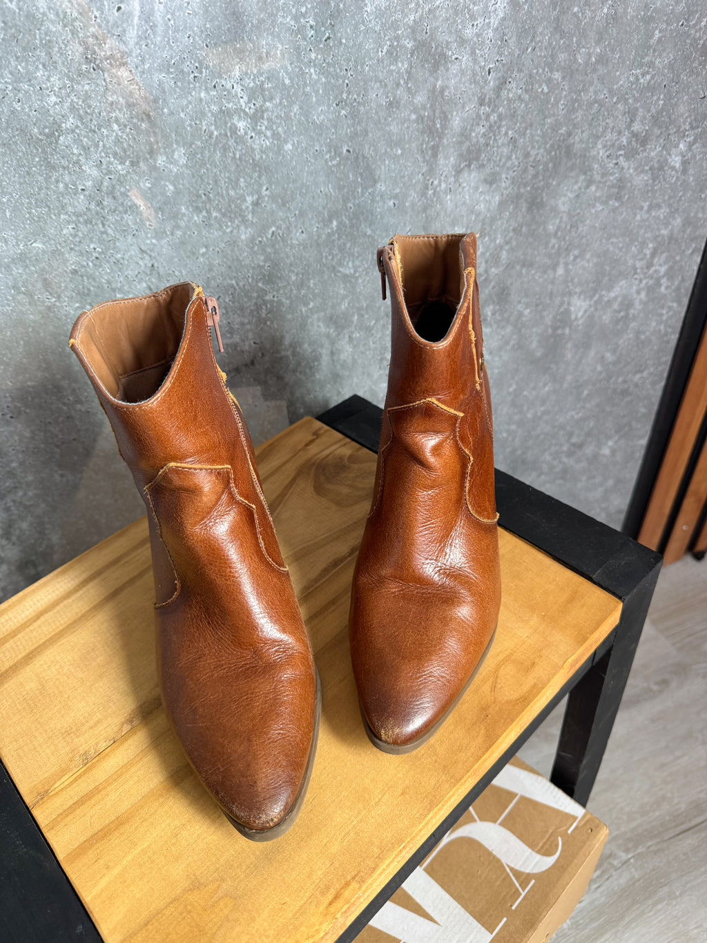 Botas Texanas de cuero