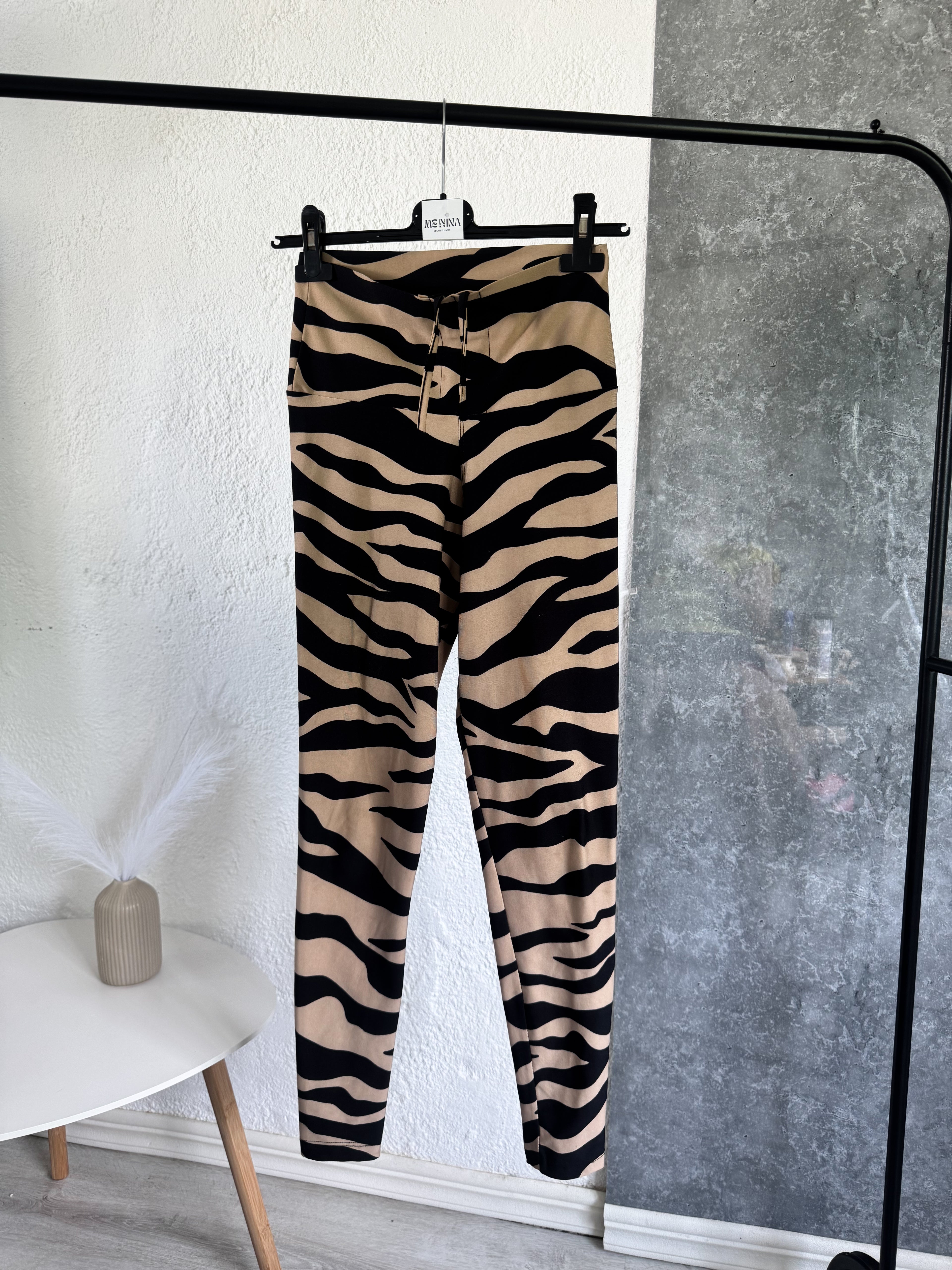 Calza animal print talle S