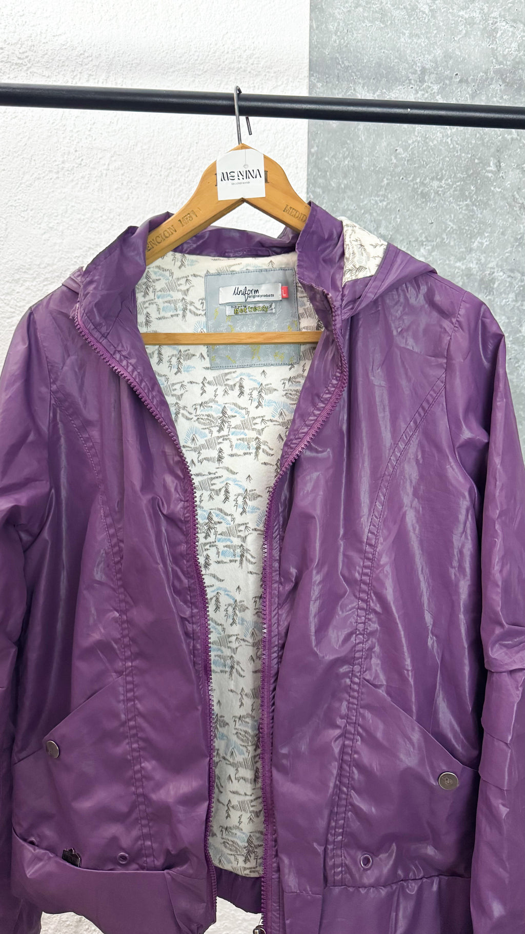 Campera violeta Uniform