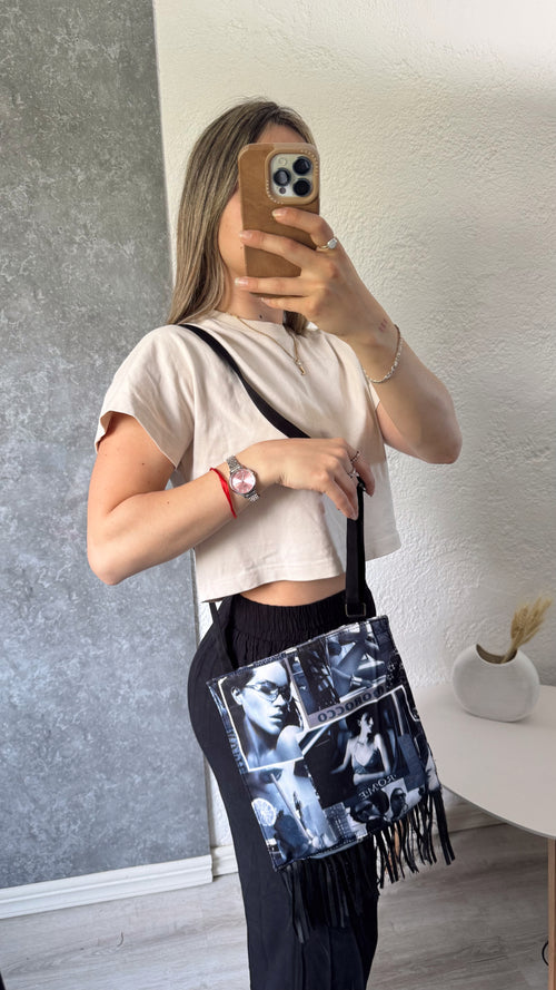 Bolso con diseño de mujer