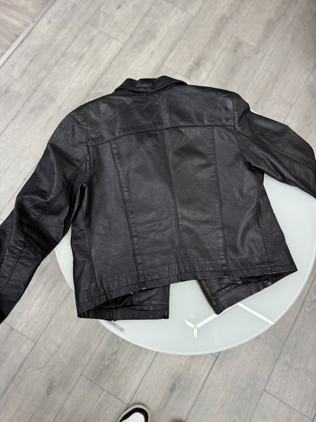 Chaqueta 100% cuero legítimo