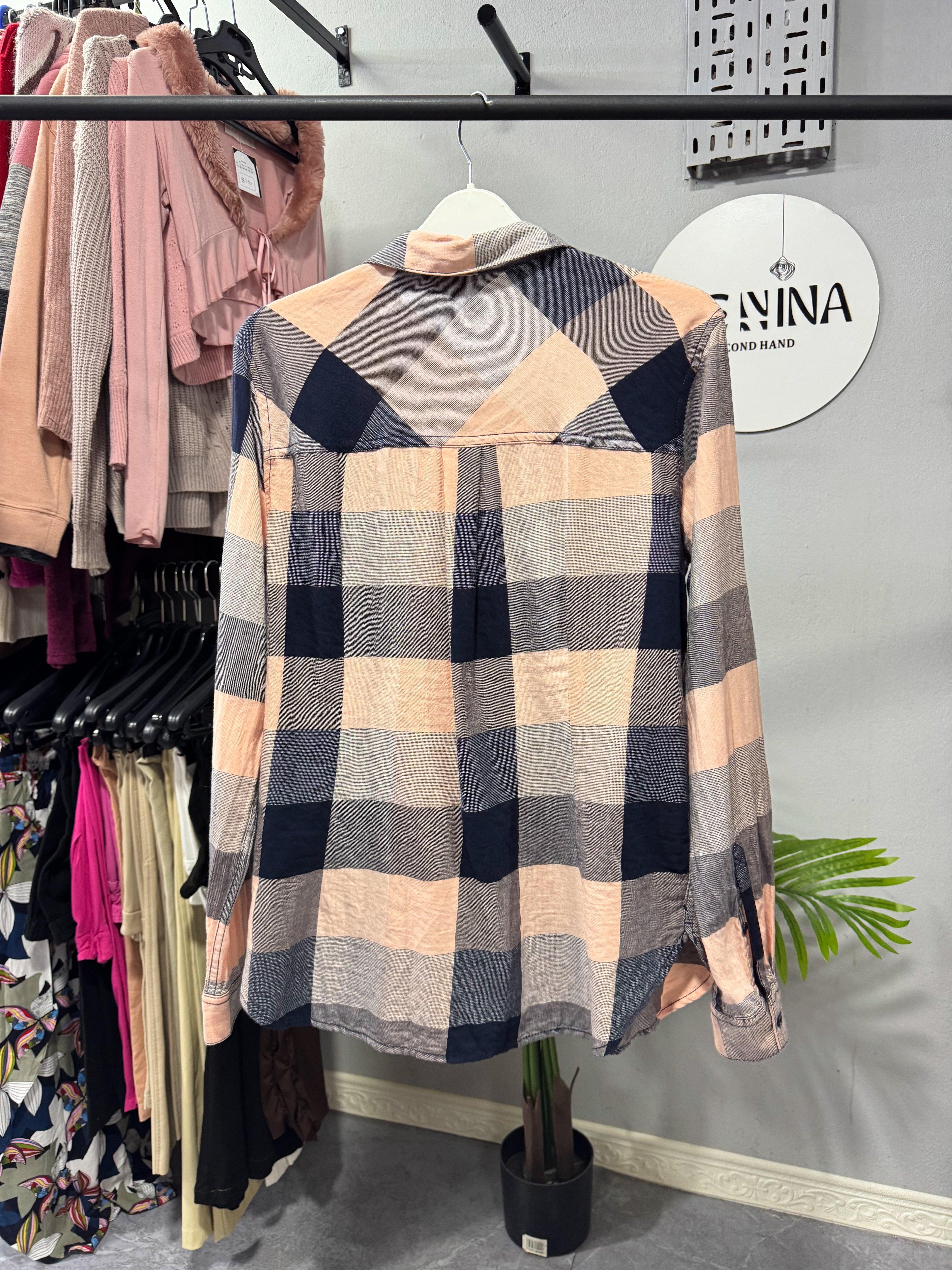 Camisa a cuadros H&M
