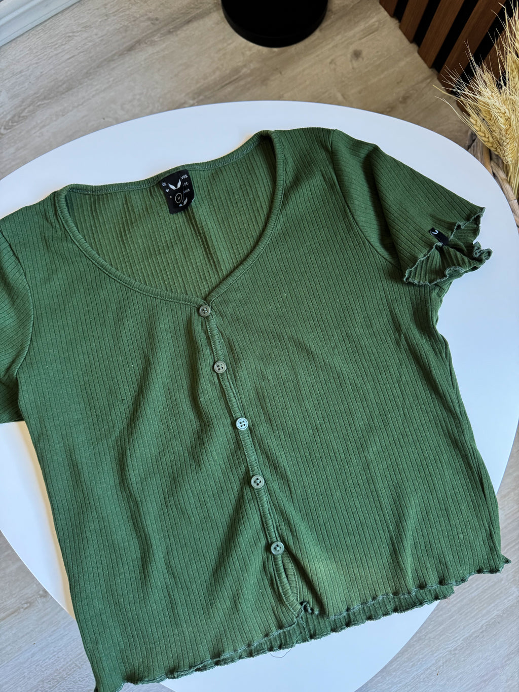 Top/remerita verde Dolce Ragazza