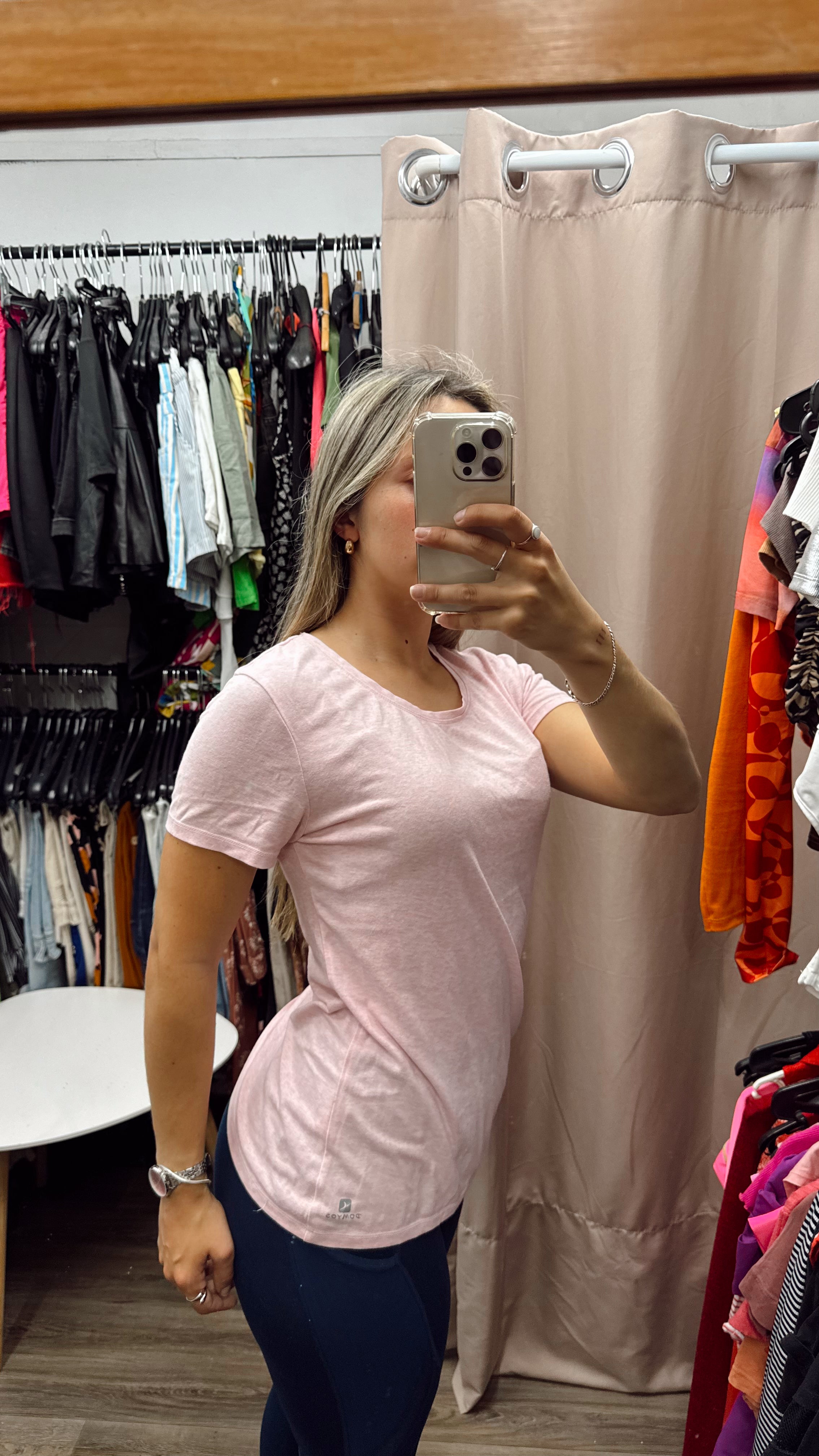 Remera deportiva Domyos/ Decathlon