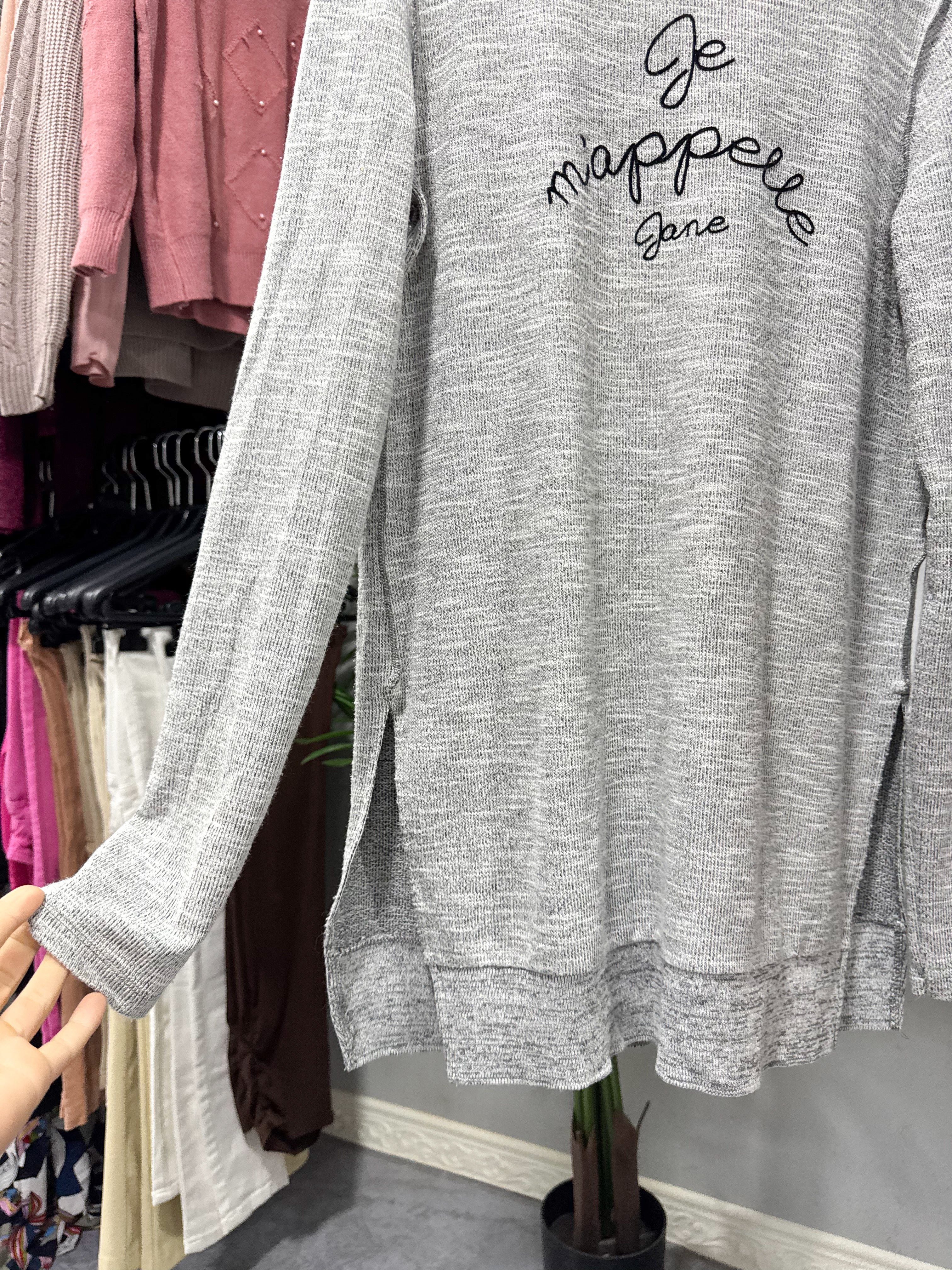 Buzo gris ZARA