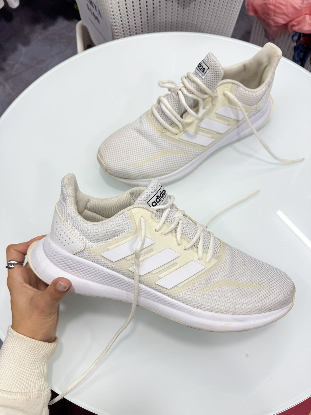 Championes Adidas blancos