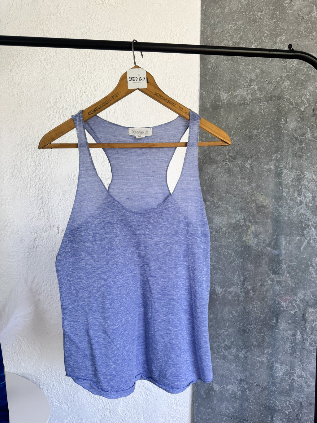 Musculosa lila Forever 21