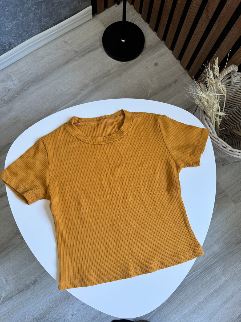 Remerita mostaza corta