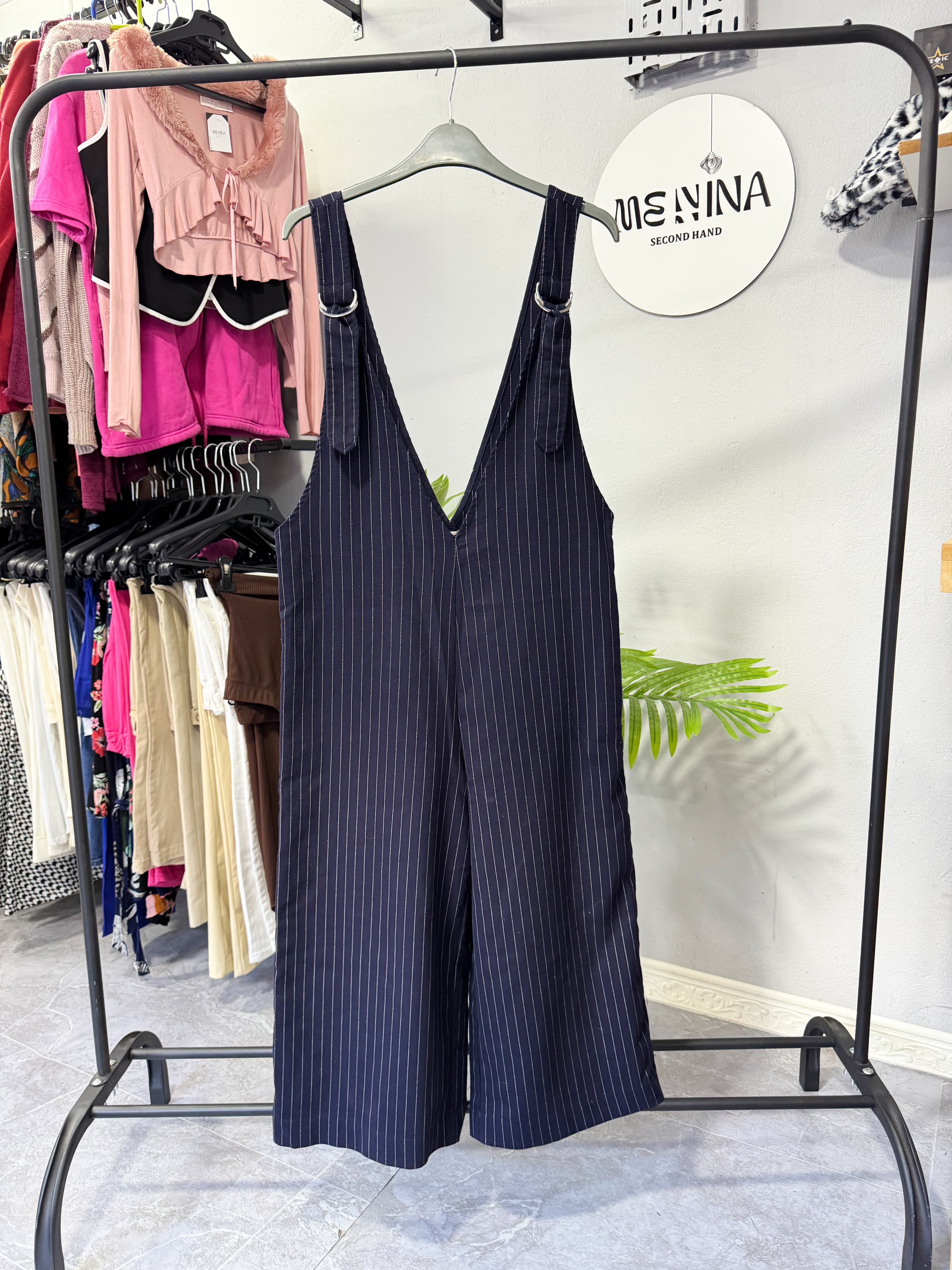 Enterito azul a rayas Stradivarius