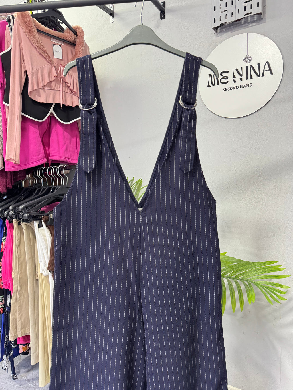 Enterito azul a rayas Stradivarius