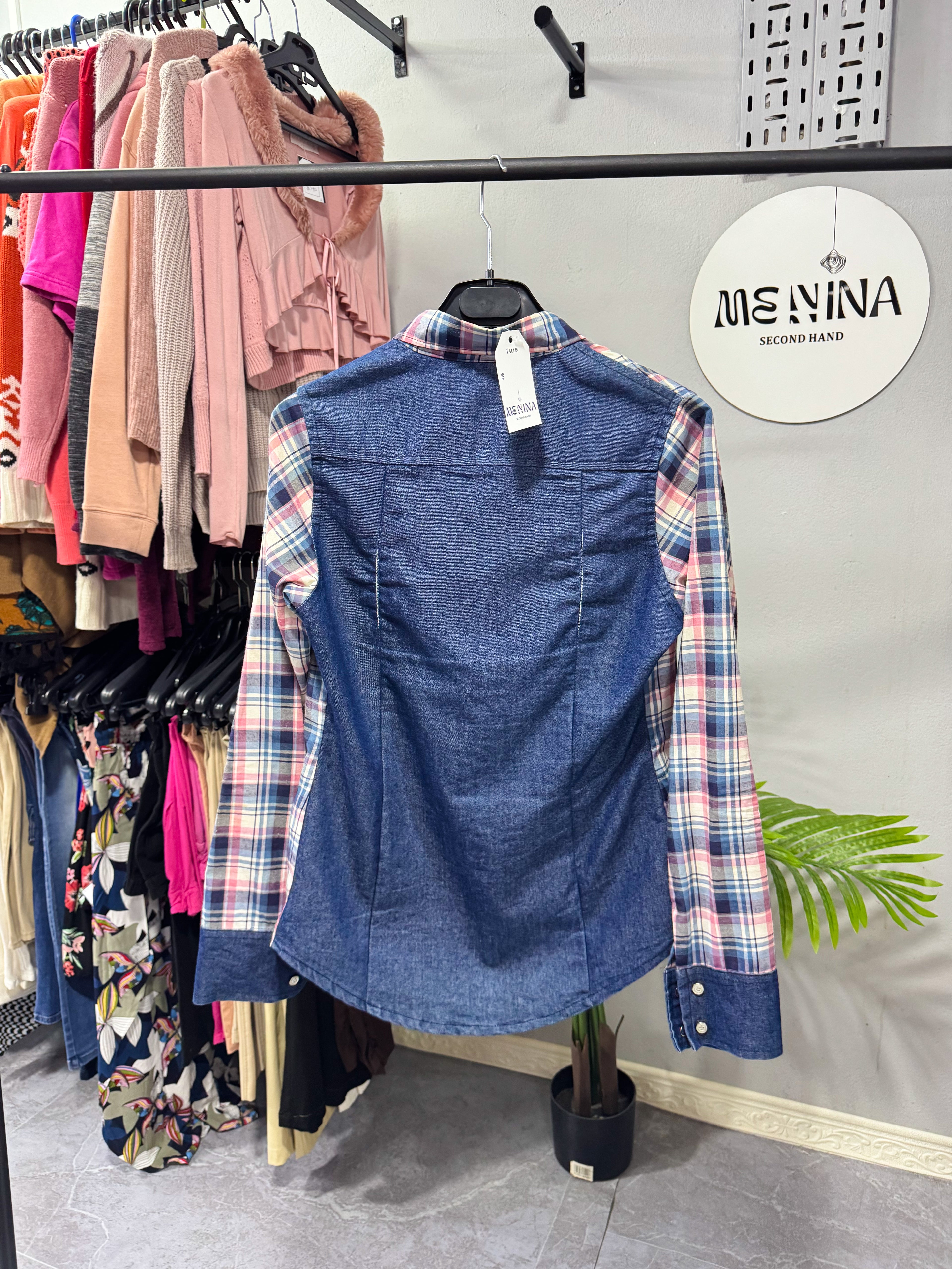 Camisa a cuadros con Jean