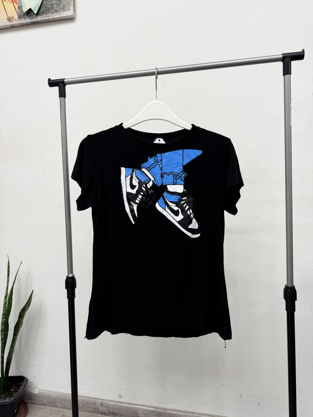 Remera negra Nike imitación
