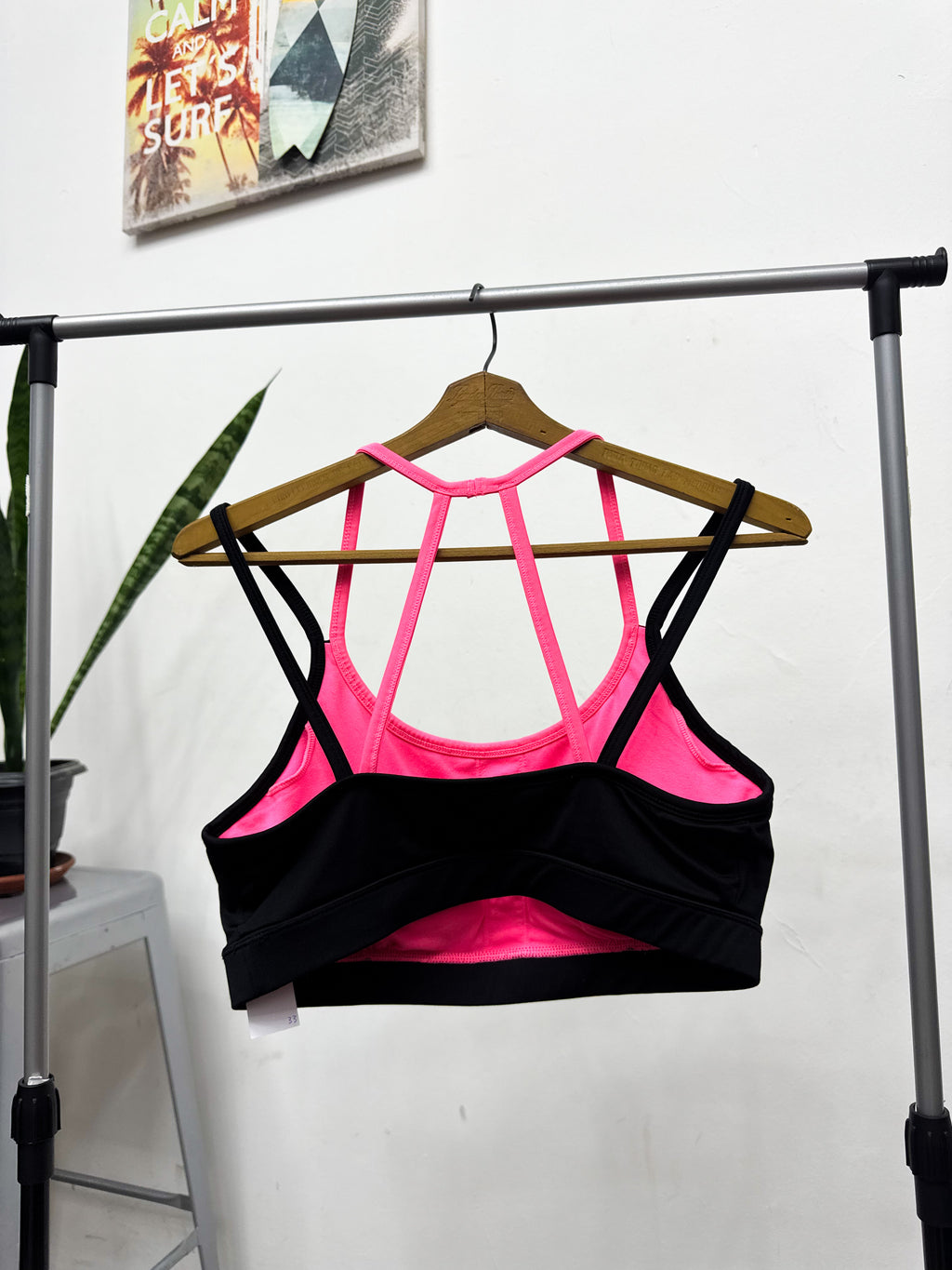 Top negro gym Reebok original