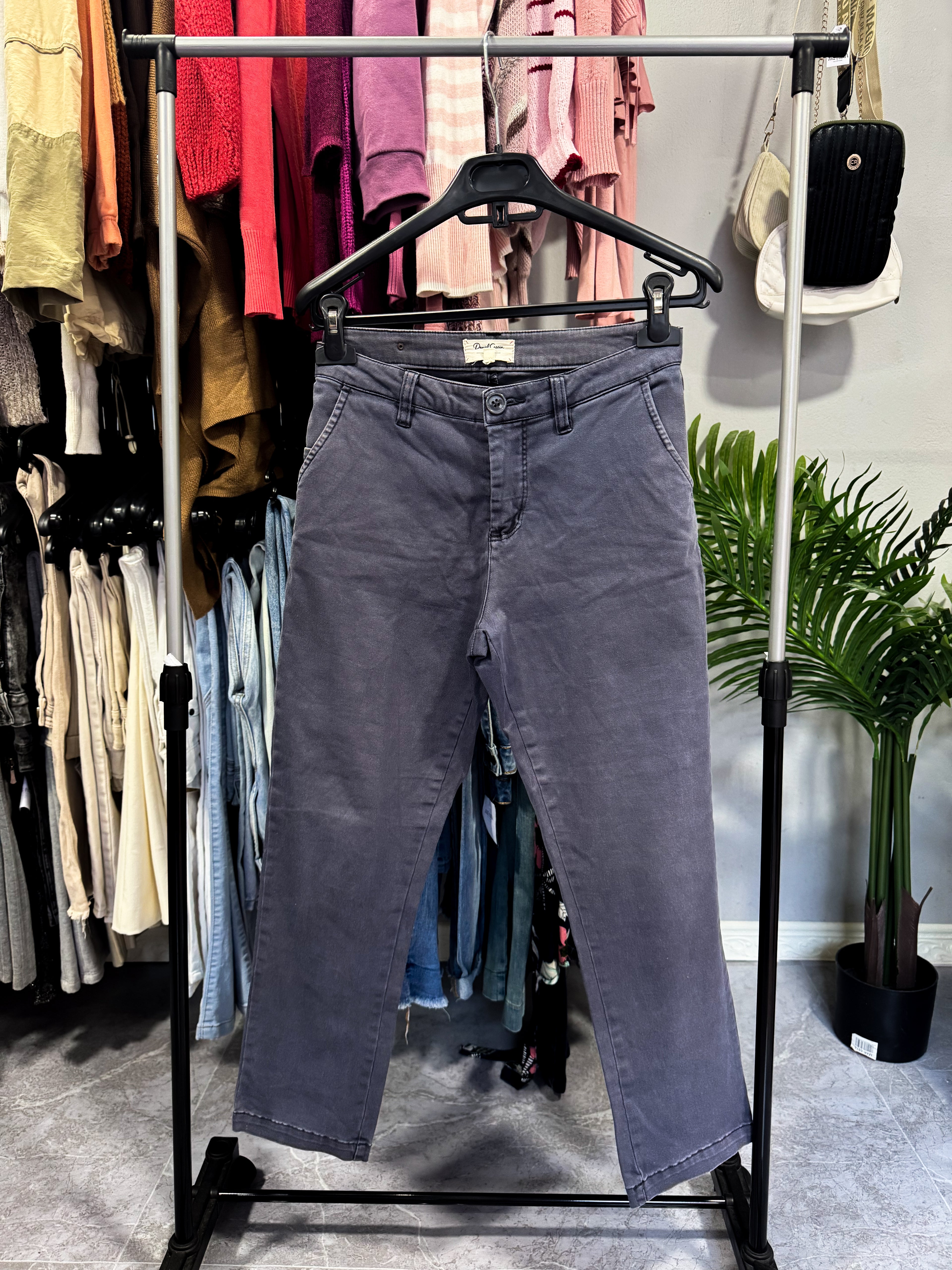 Pantalon azul de oficina