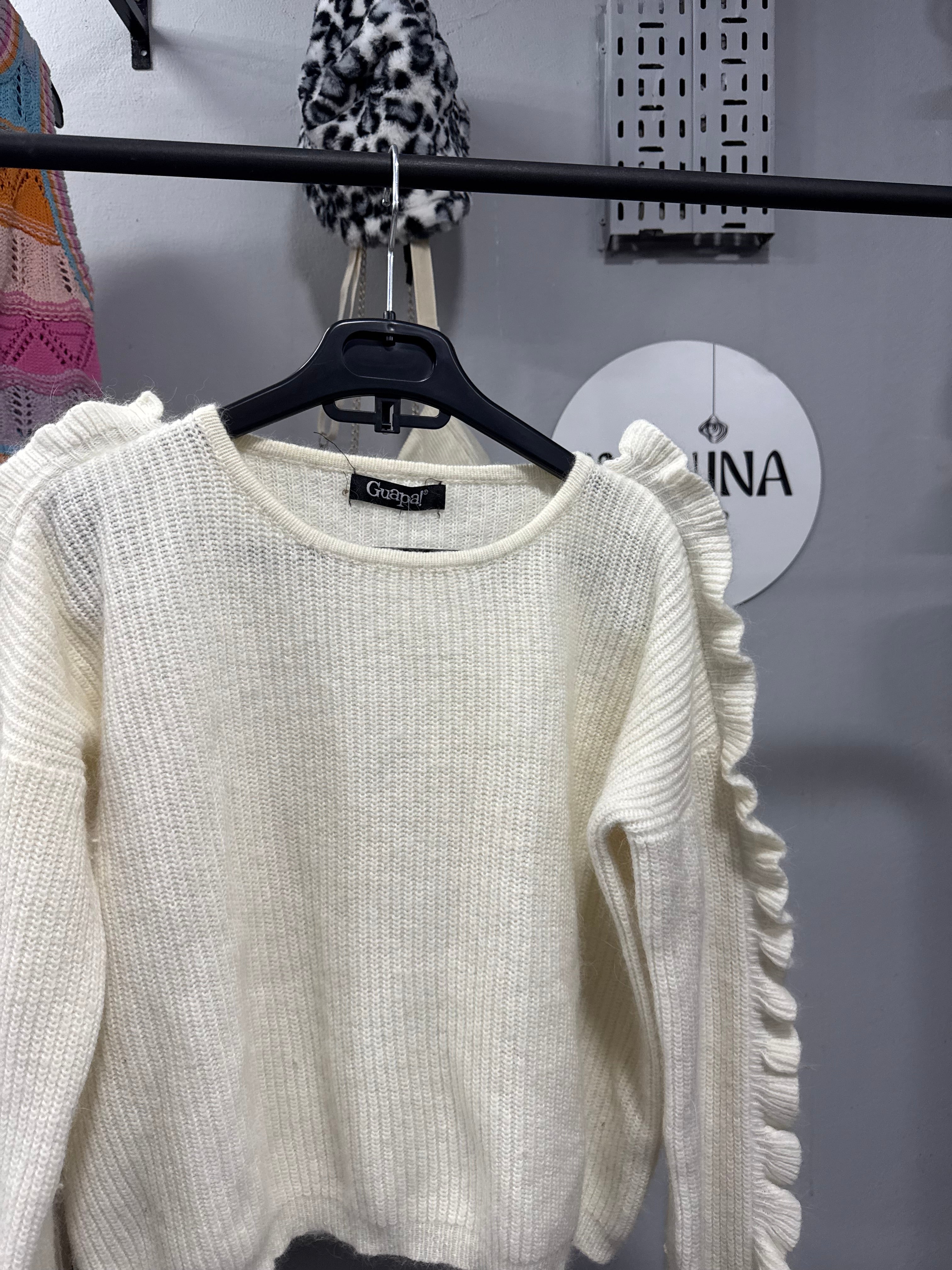 Buzo de hilo beige