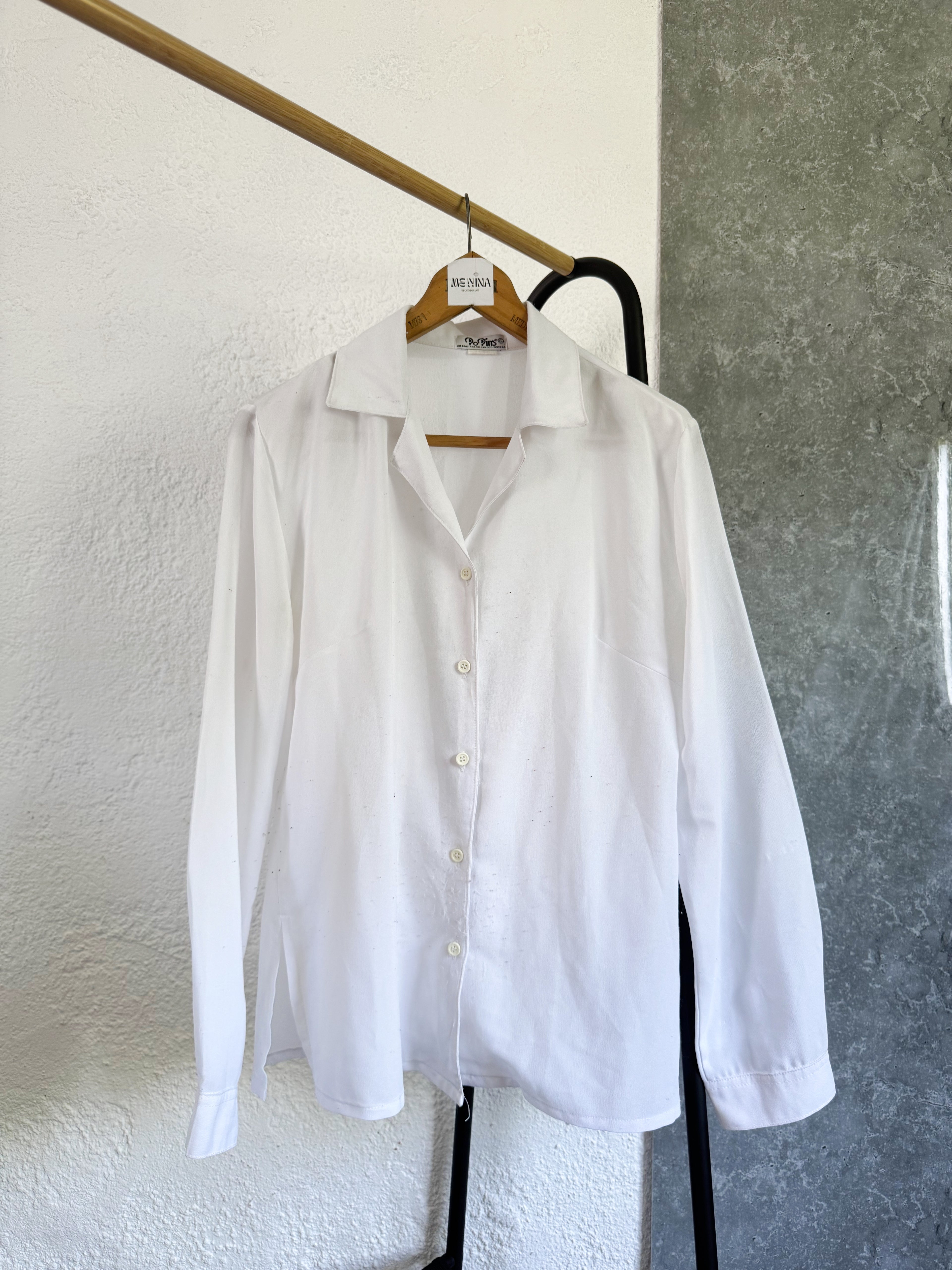 Camisa blanca talle M/L