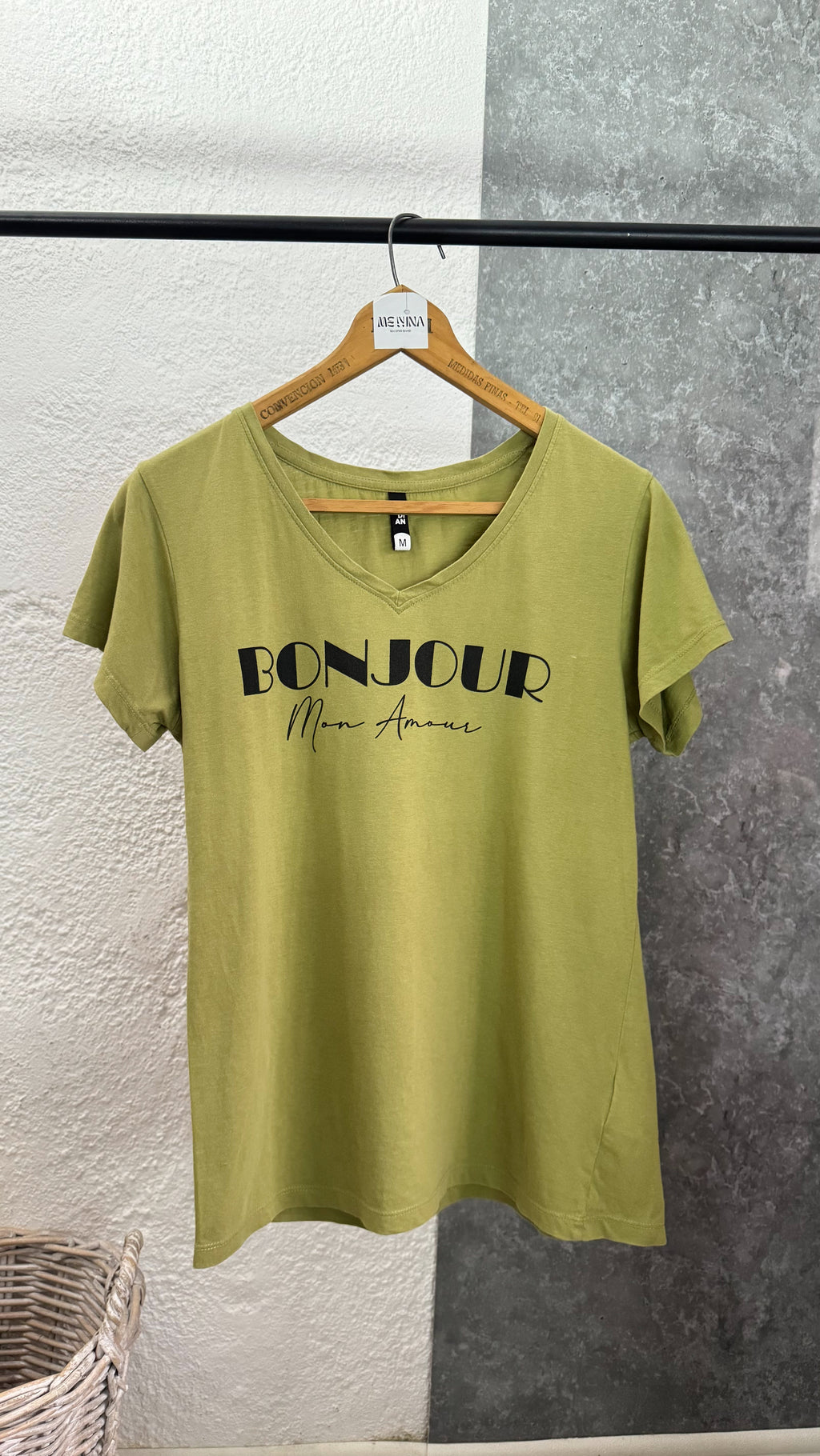 Remera verde oliva INDIAN