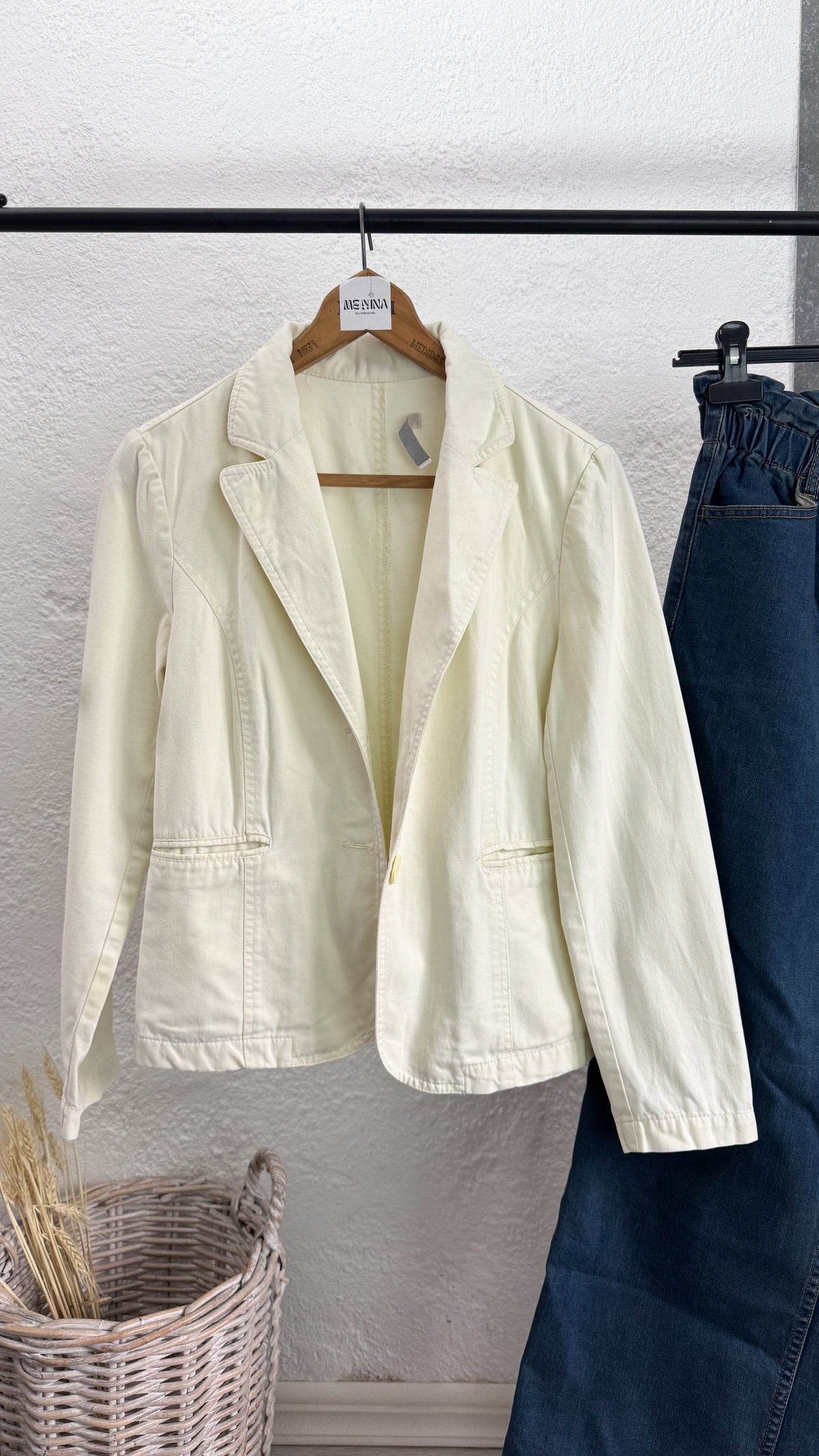 Blazer beige talle S