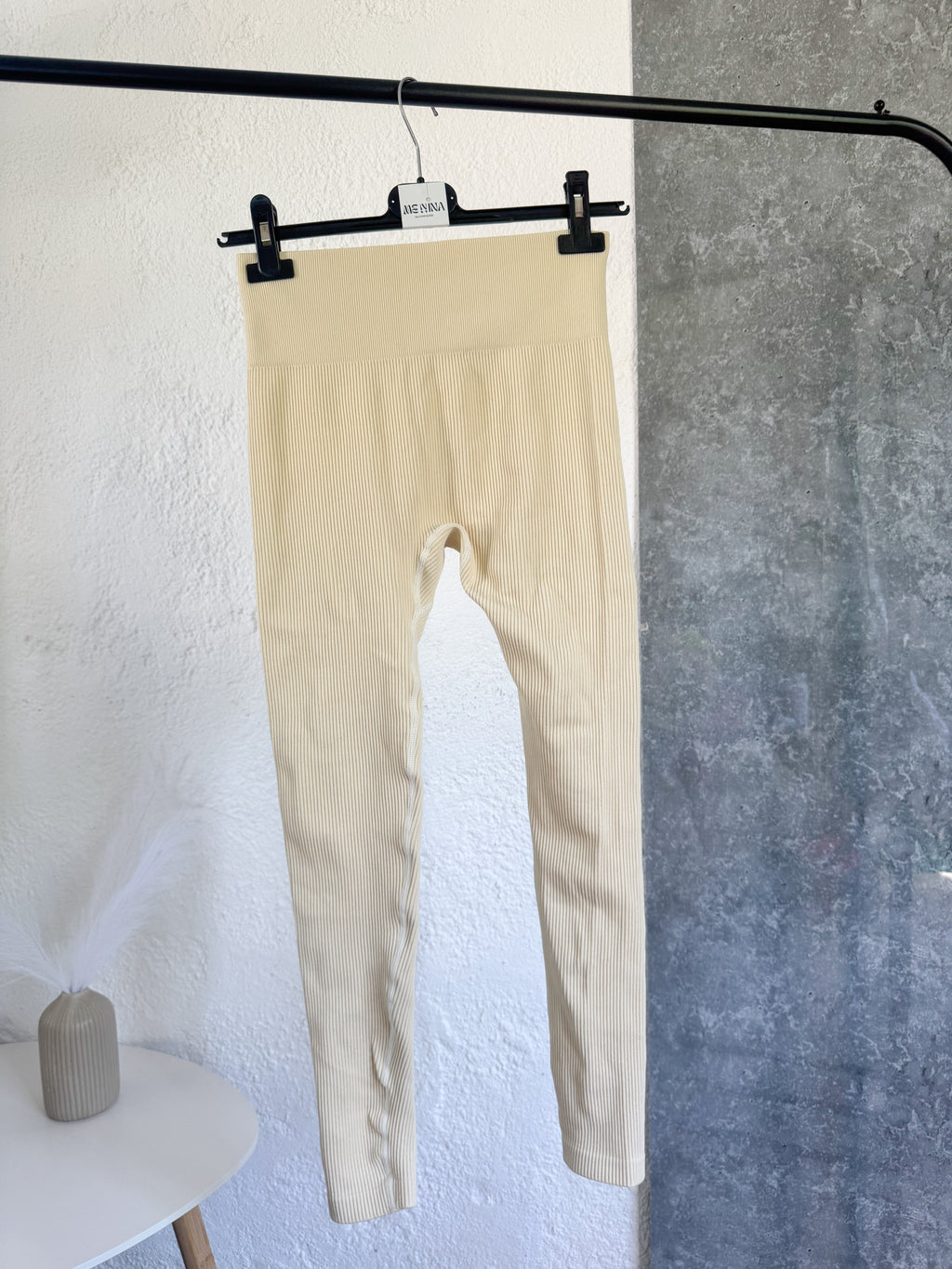 Calza NUEVA gym color beige