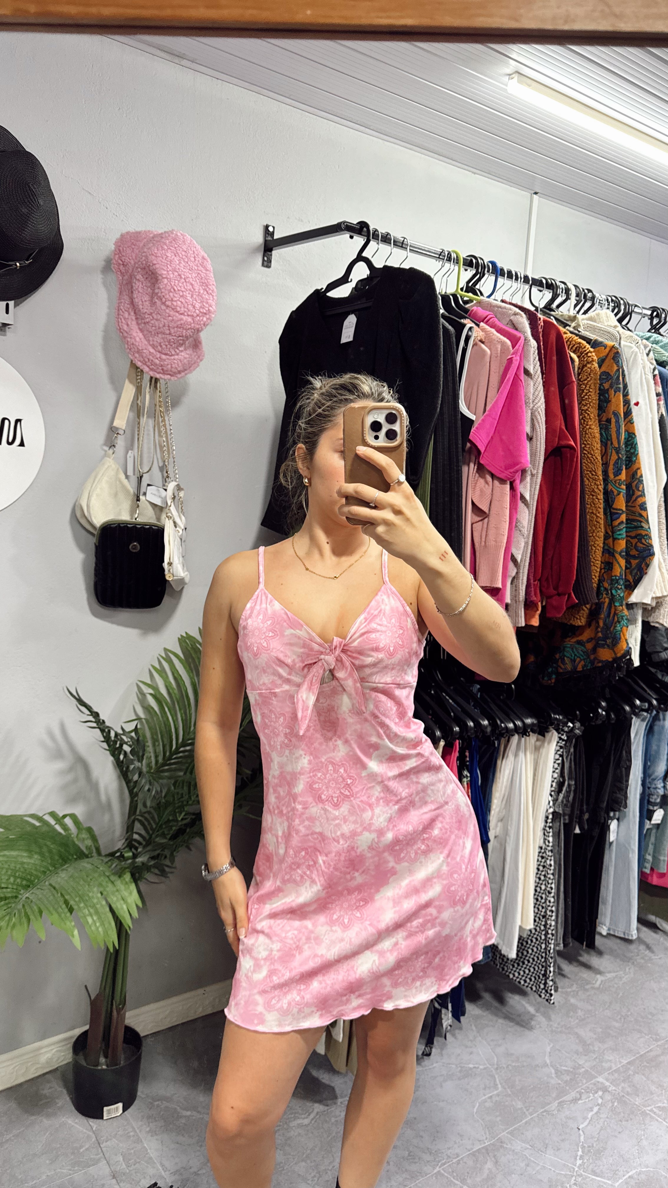 Vestido rosado SHEIN