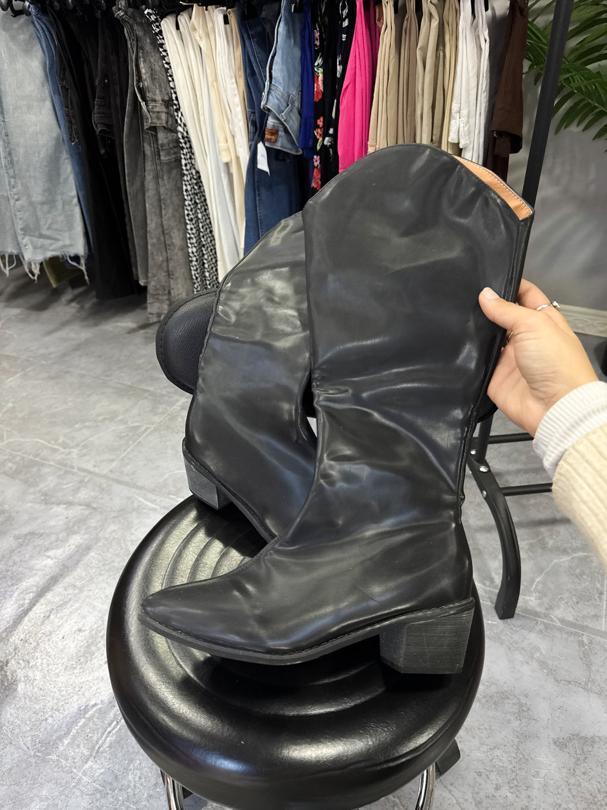 Botas texanas NUEVAS negras