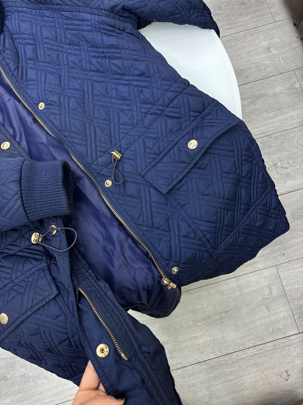 Campera azul de abrigo LOLITA
