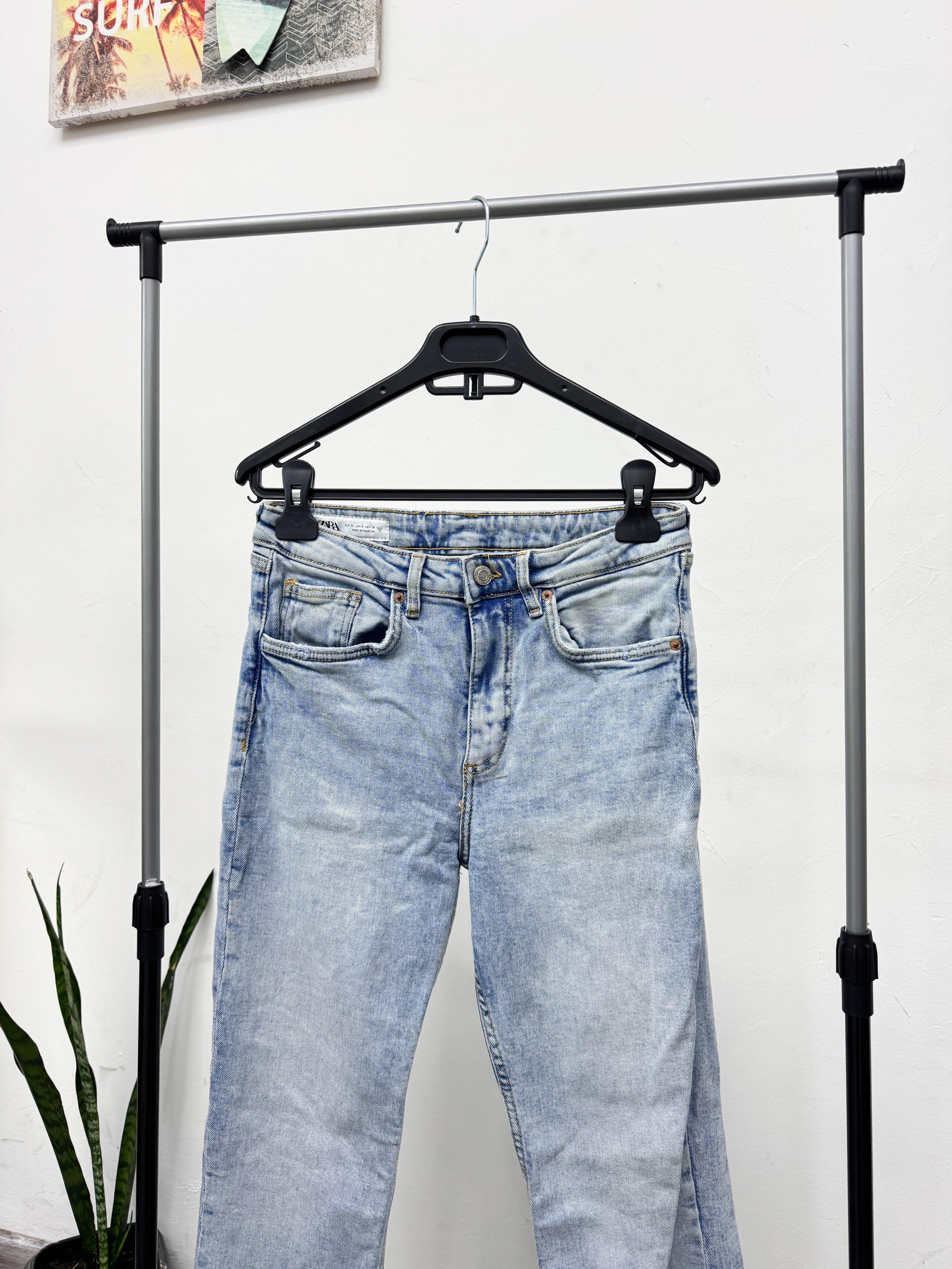 Jean ZARA ancho talle 38