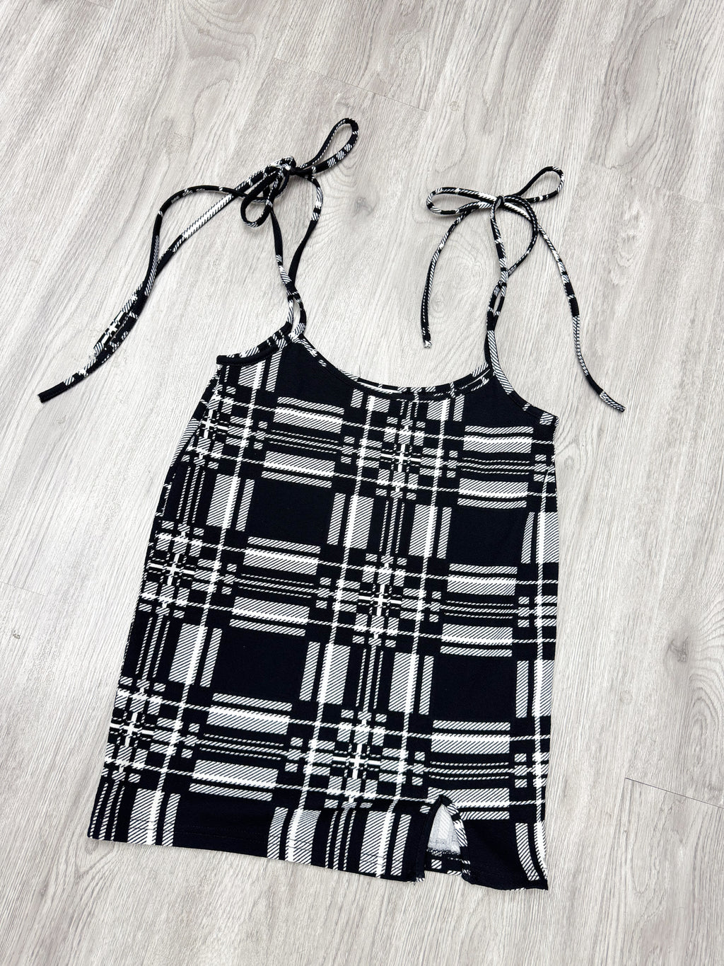 Vestido/enterito a cuadros