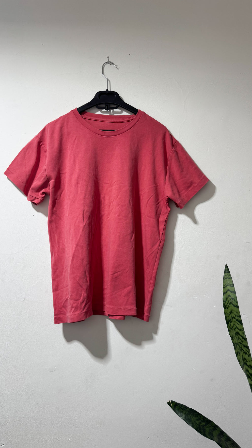 Remera rosada tela gruesita