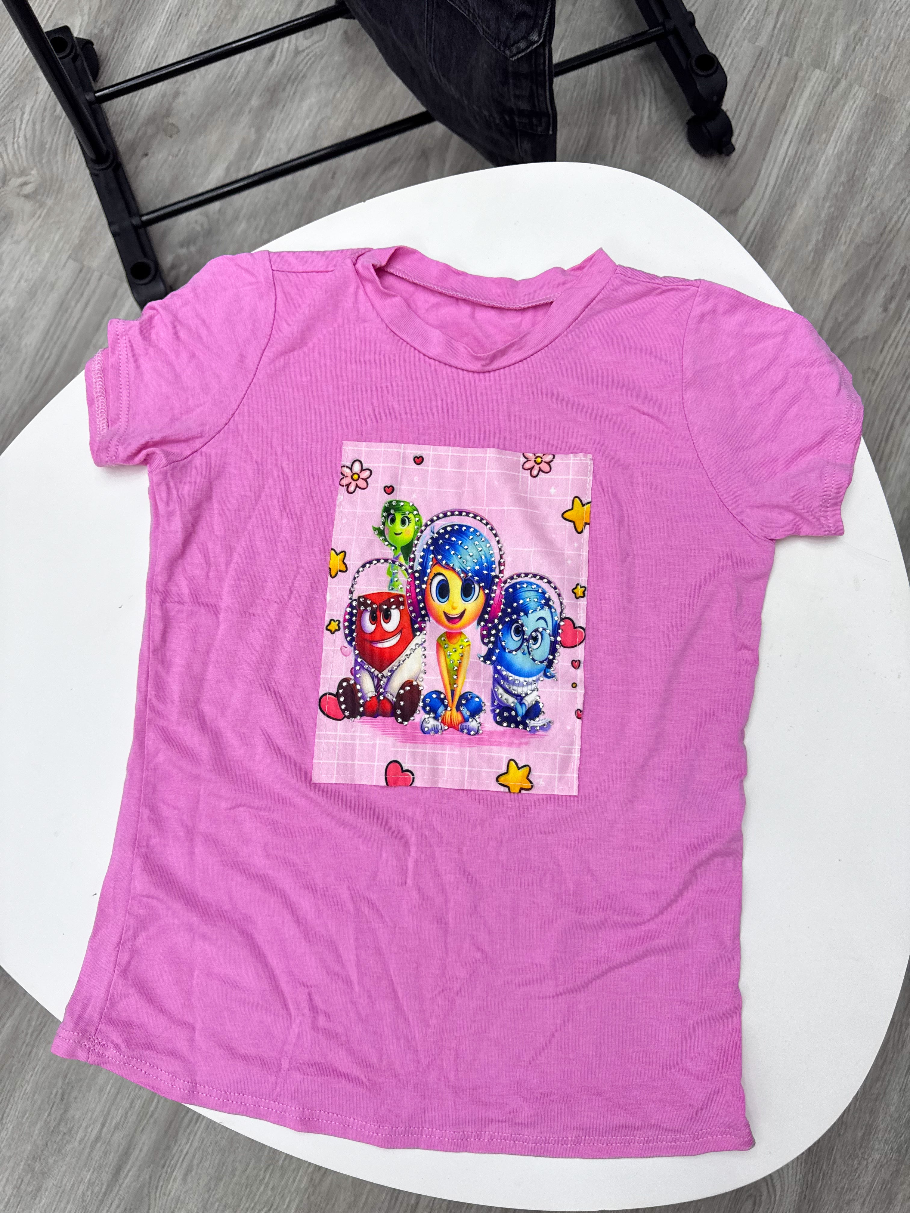 Remera intensamente rosada