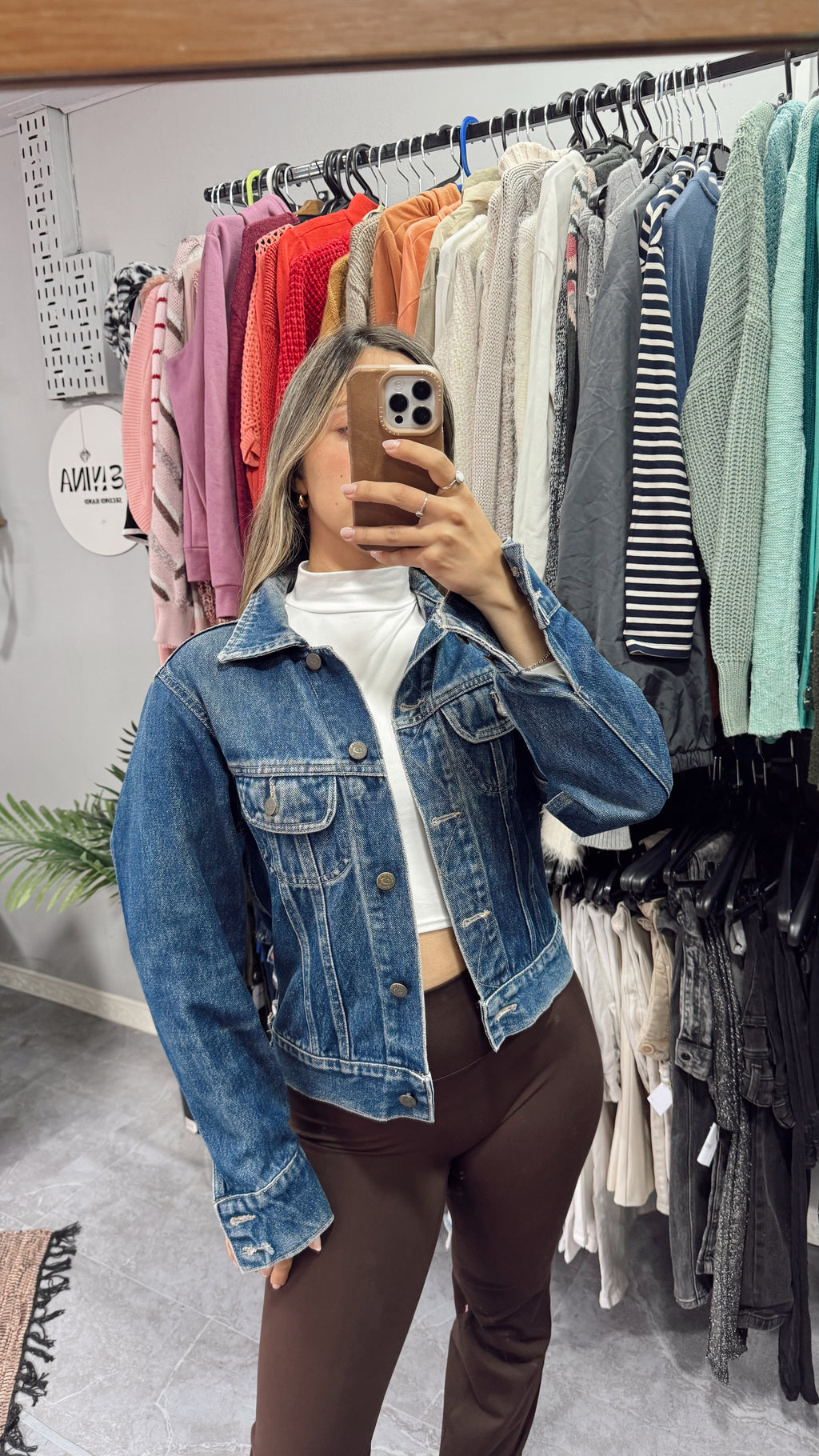 Chaqueta de Jean vintage