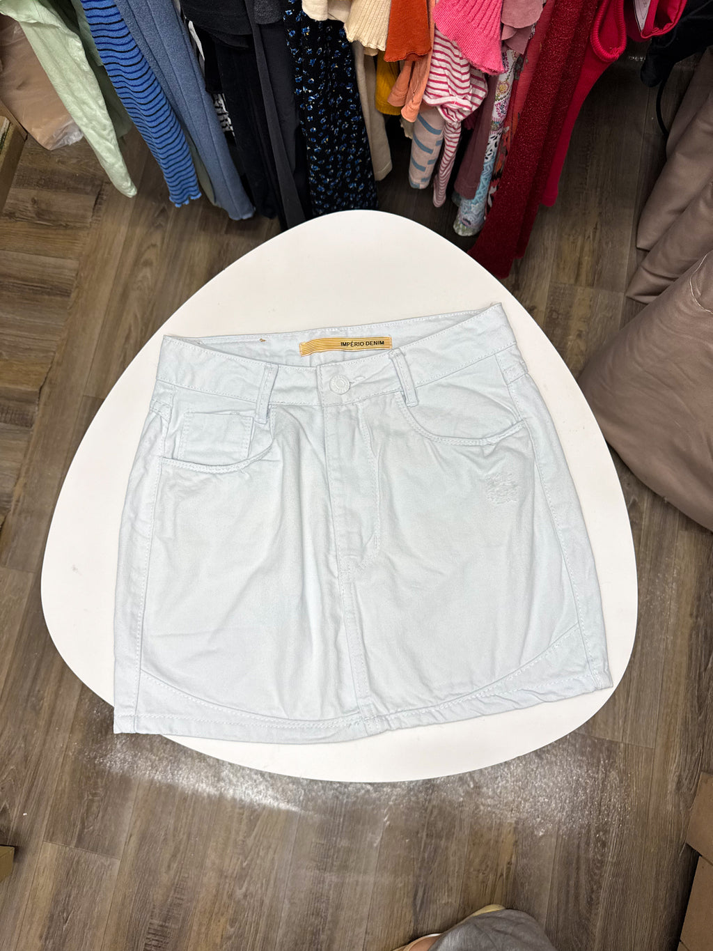 Pollera blanca