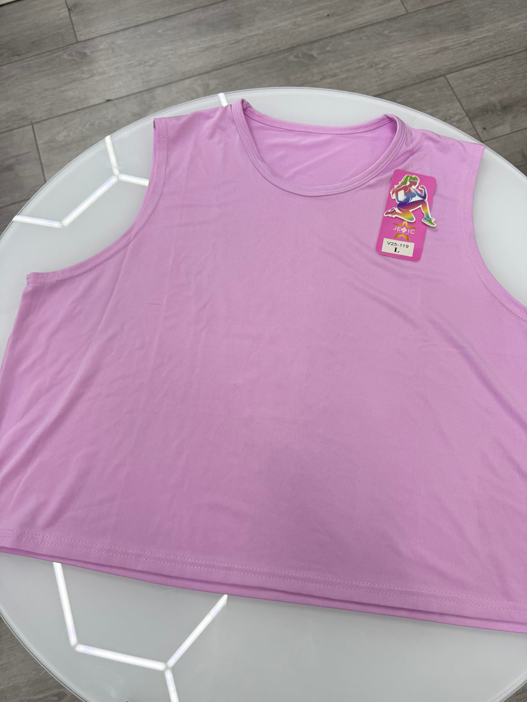 NUEVA Musculosa deportiva rosada