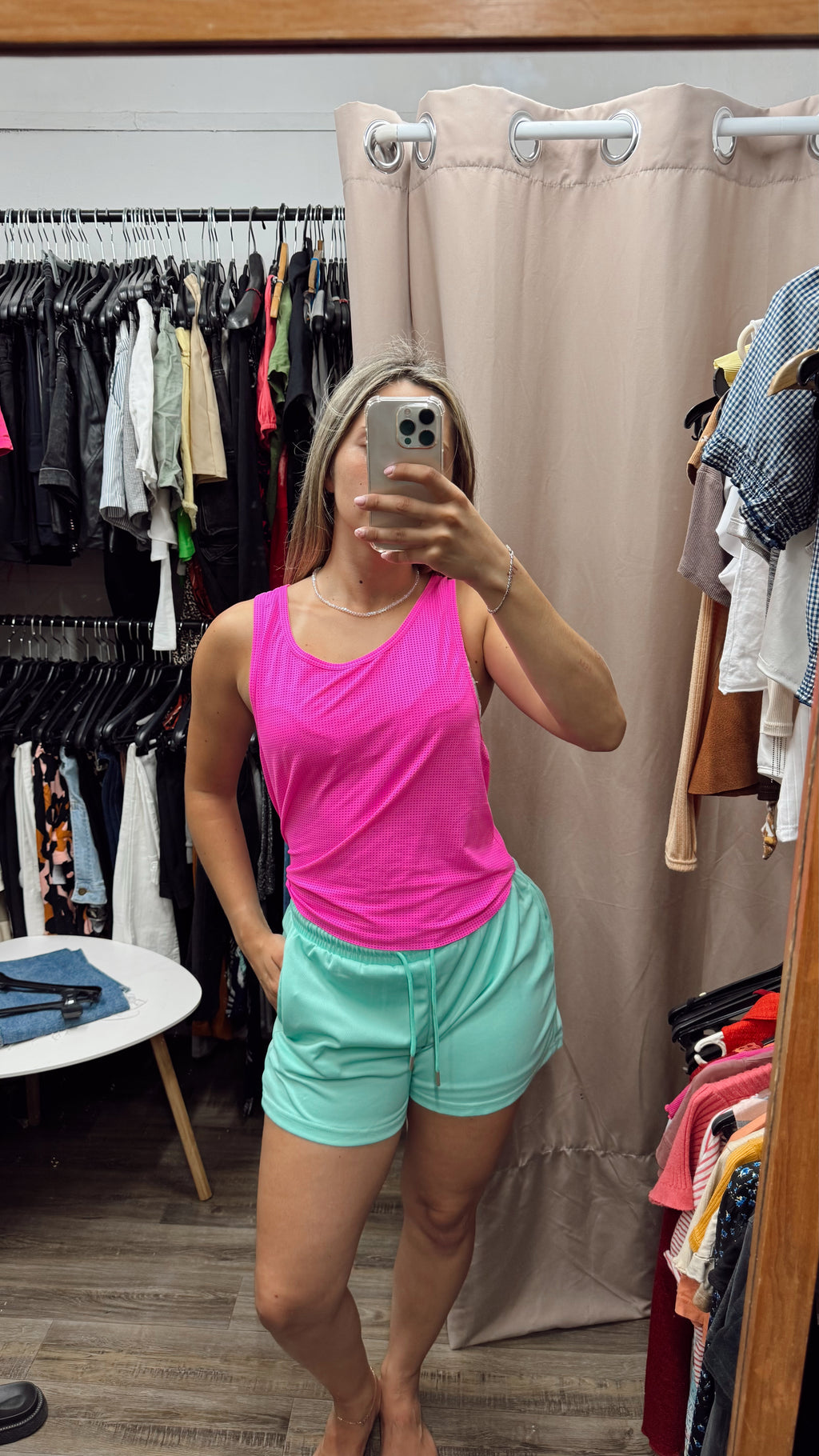 Short deportivo NUEVO verde agua