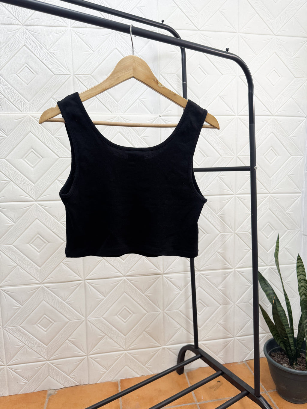 Top negro básico