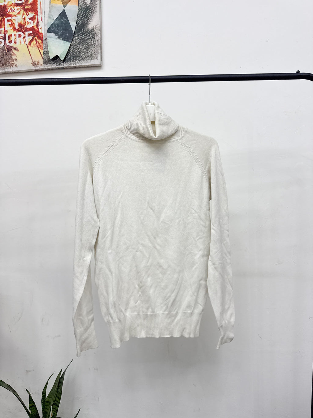Polera básica blanca