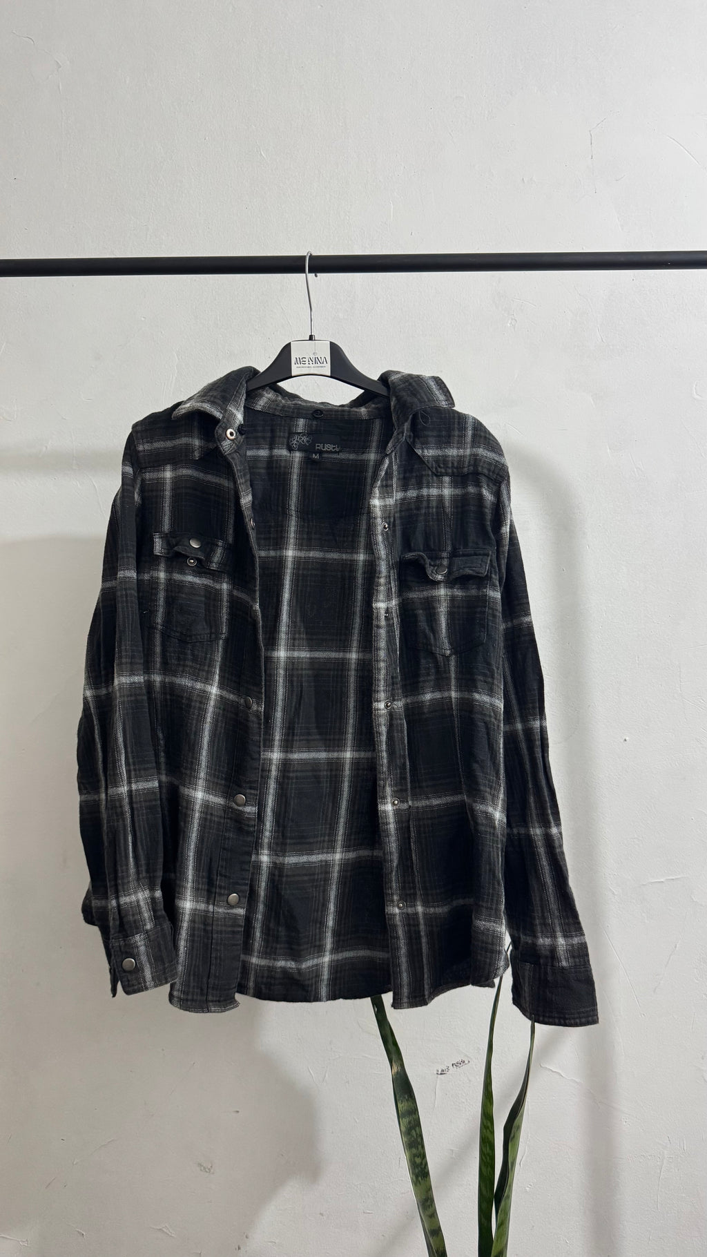 Camisa gruesa a cuadros