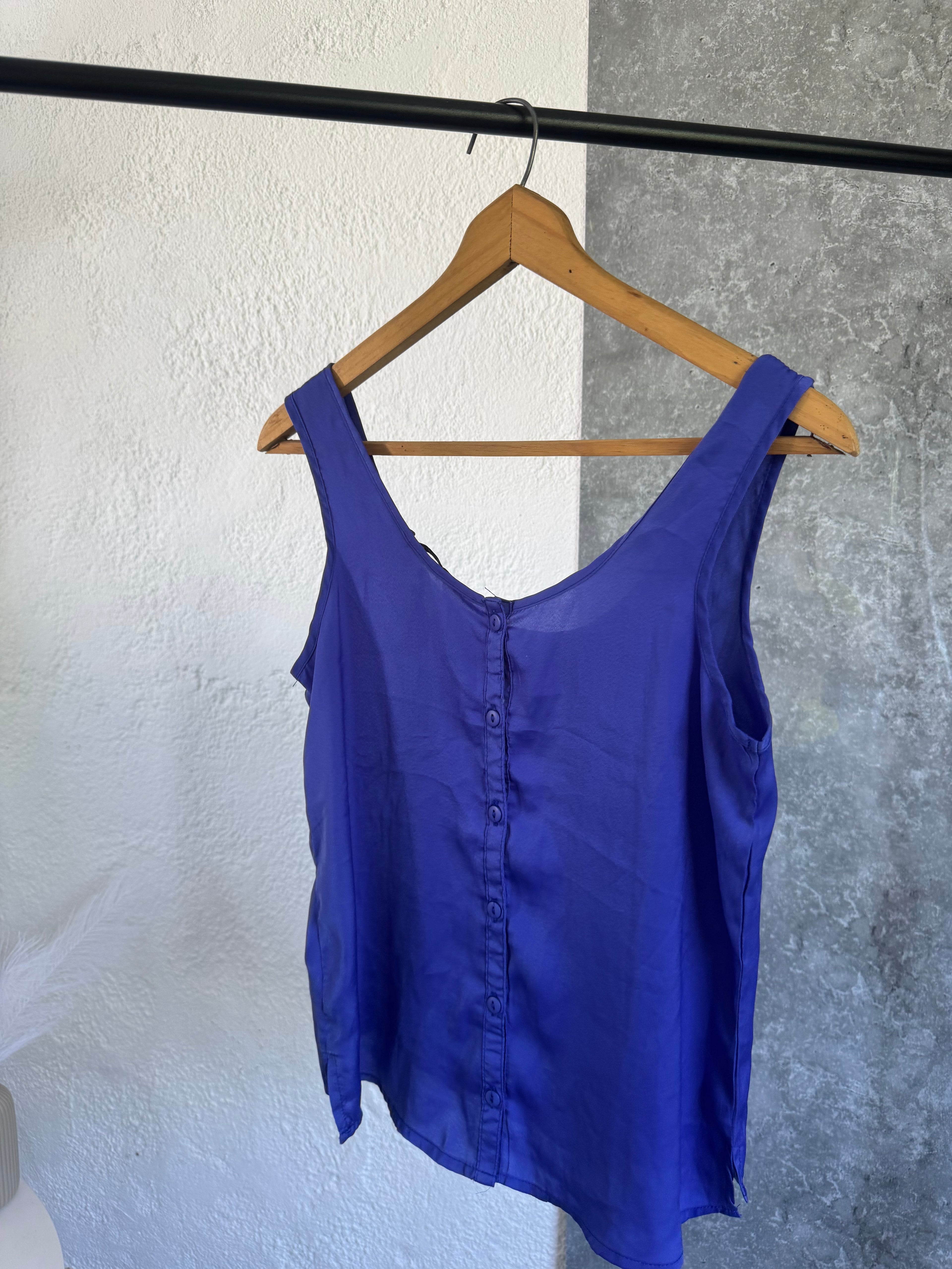Musculosa azul Daniel Cassin