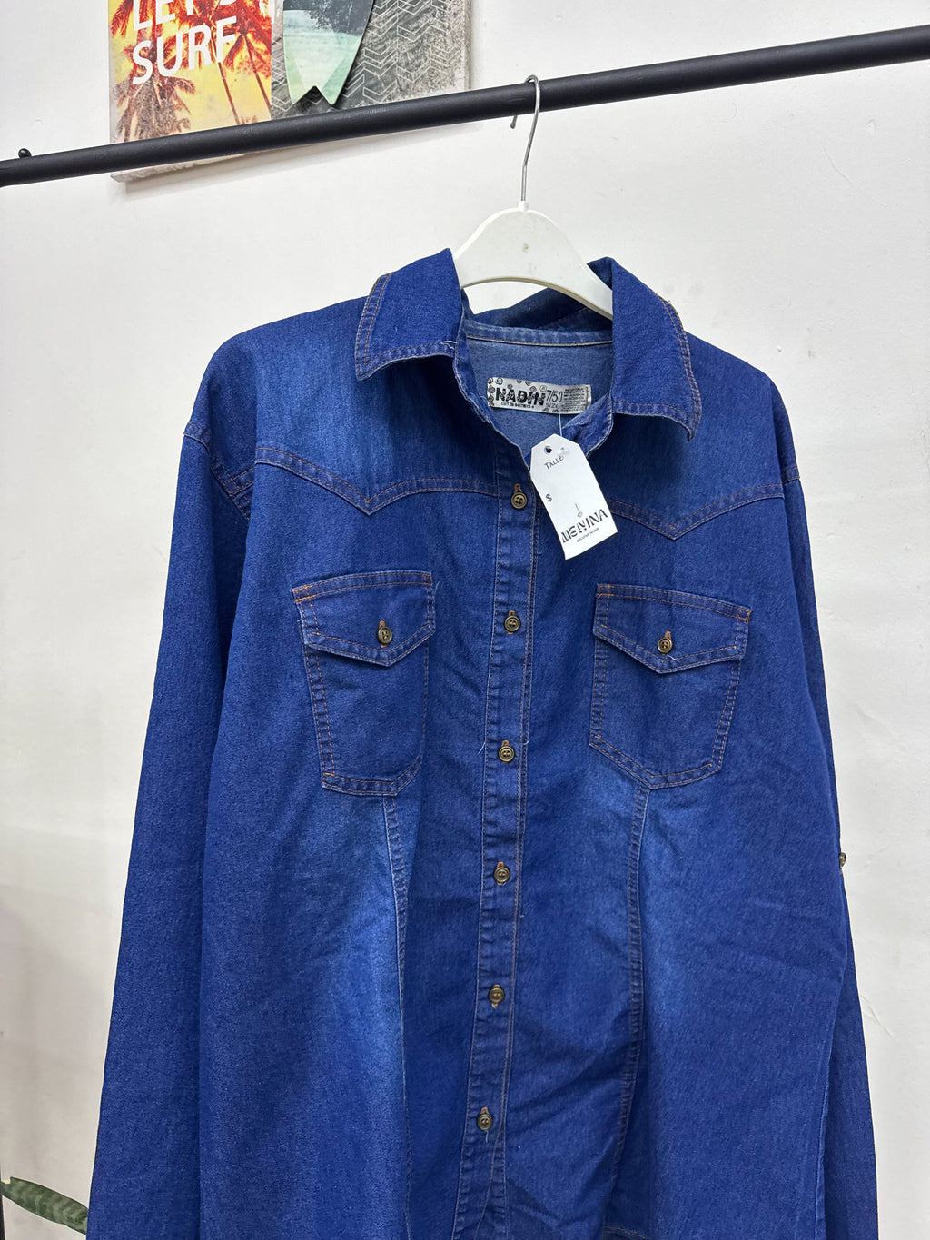 Camisa de Jean talle L/XL